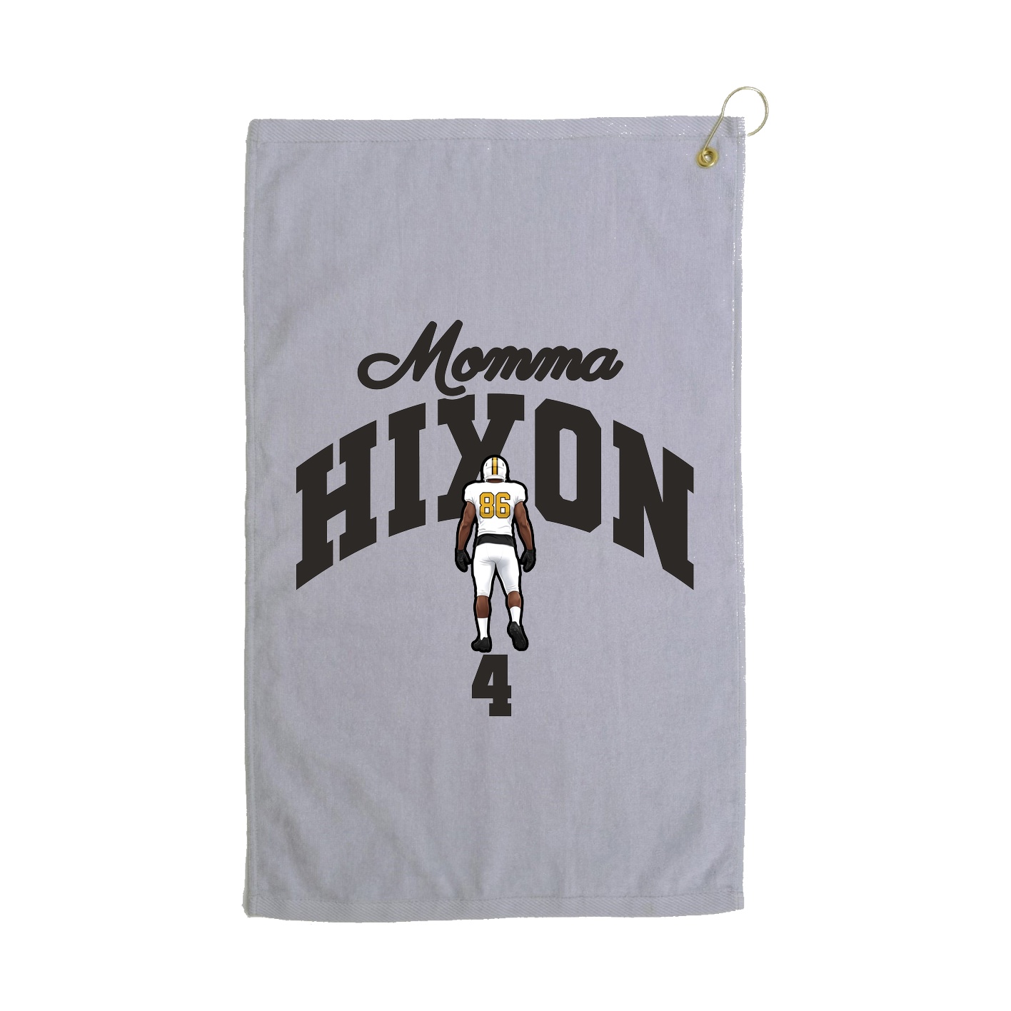 Golf Towel — Mothers Day Arch in Grey
