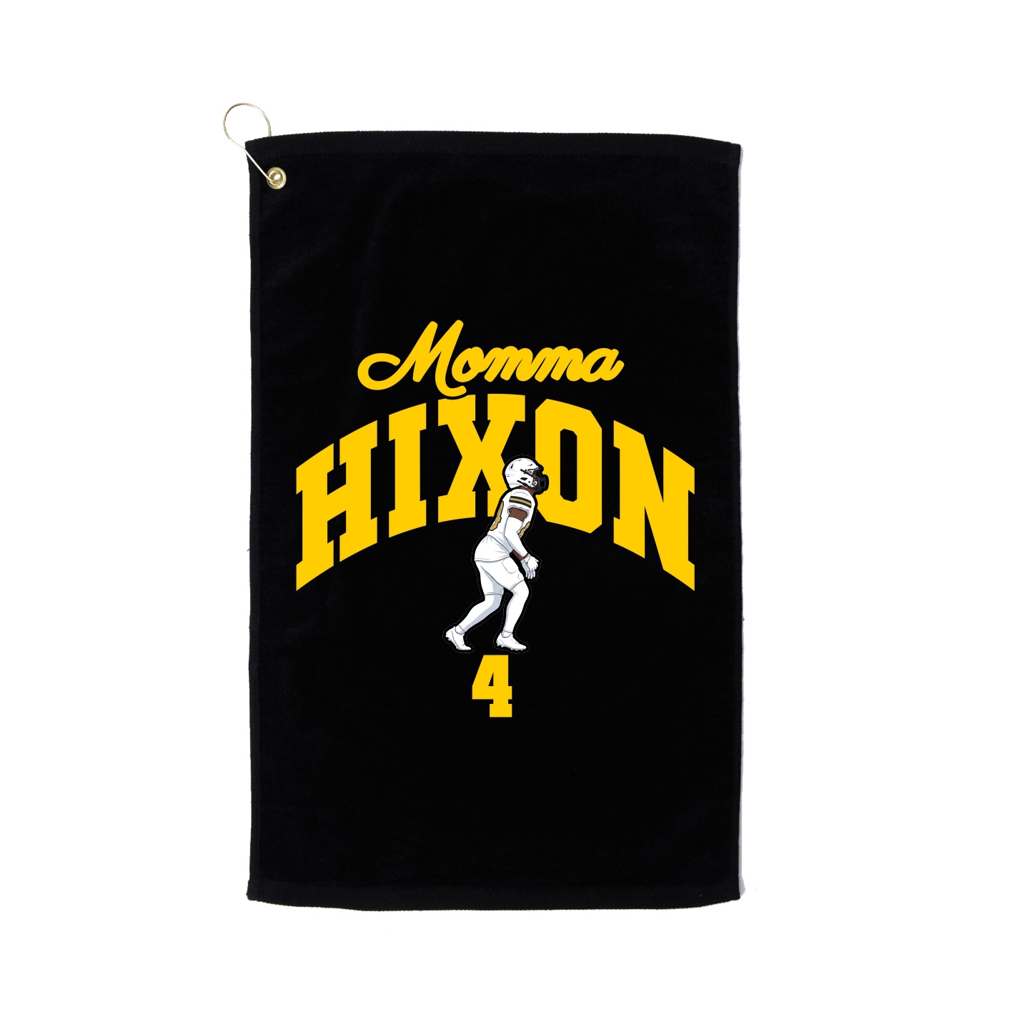 Golf Towel — Mothers Day Arch in Black