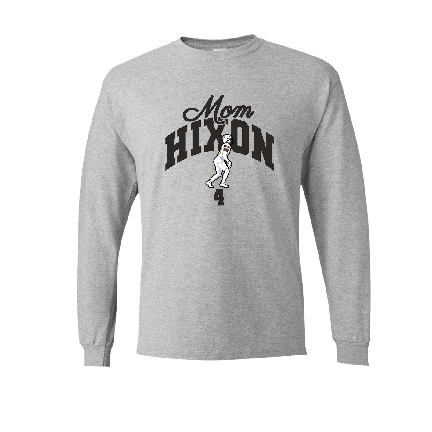 Long Sleeve Tee — Mothers Day Arch in Grey