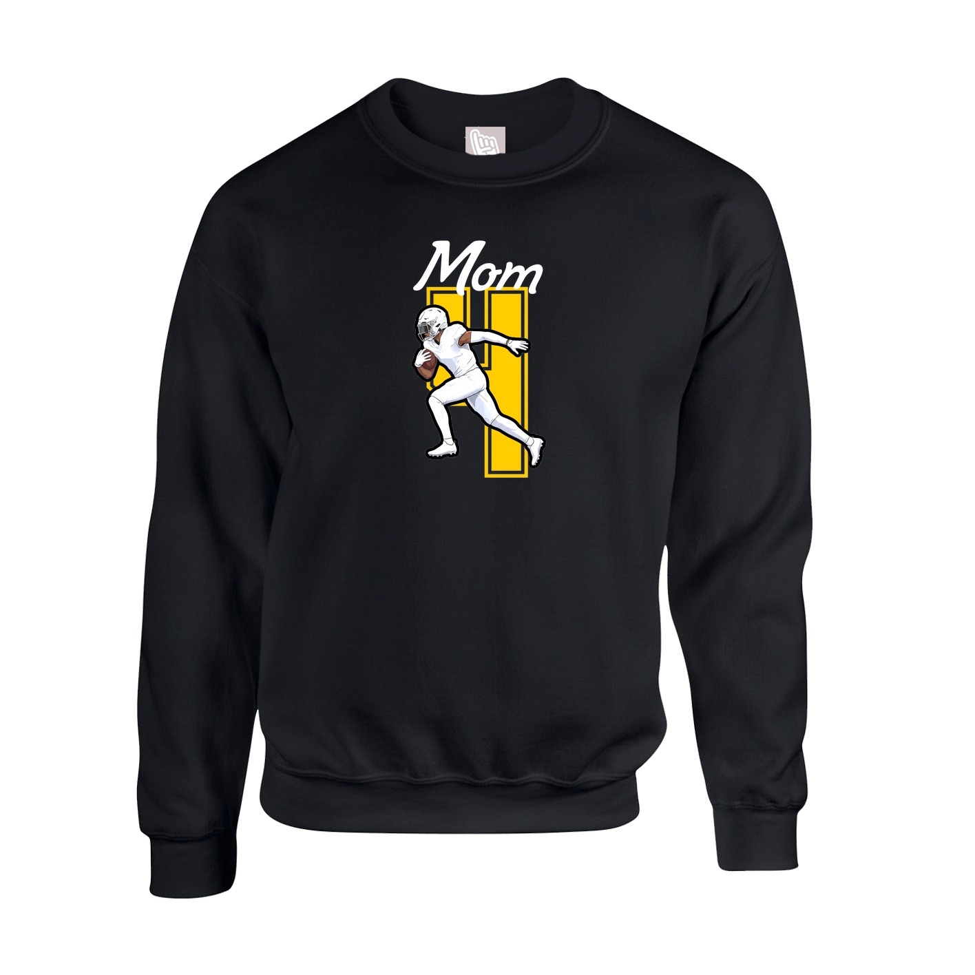 Fleece Crew — Mothers Day Shirsey in Black