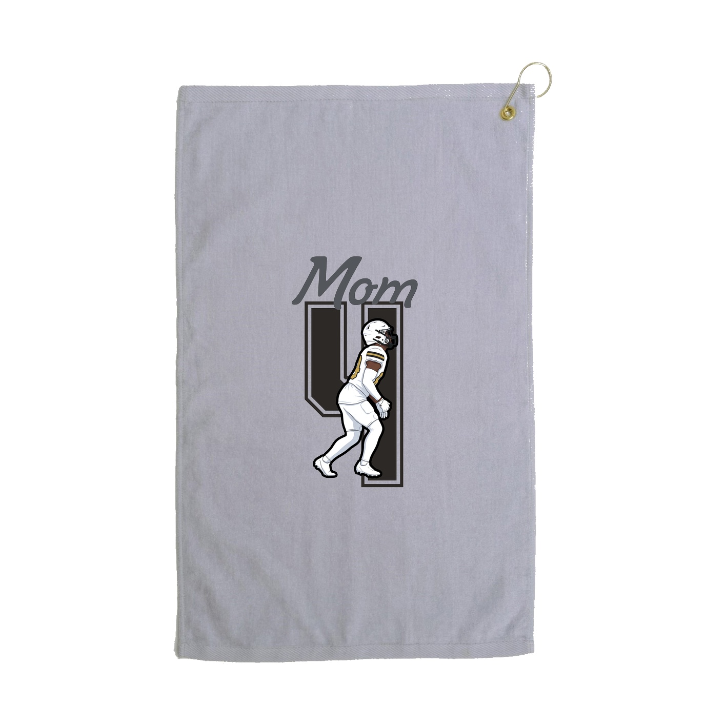 Golf Towel — Mothers Day Shirsey in Grey