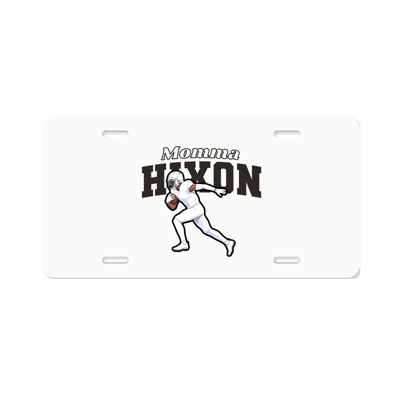 License Plate — Mothers Day Block in Classic
