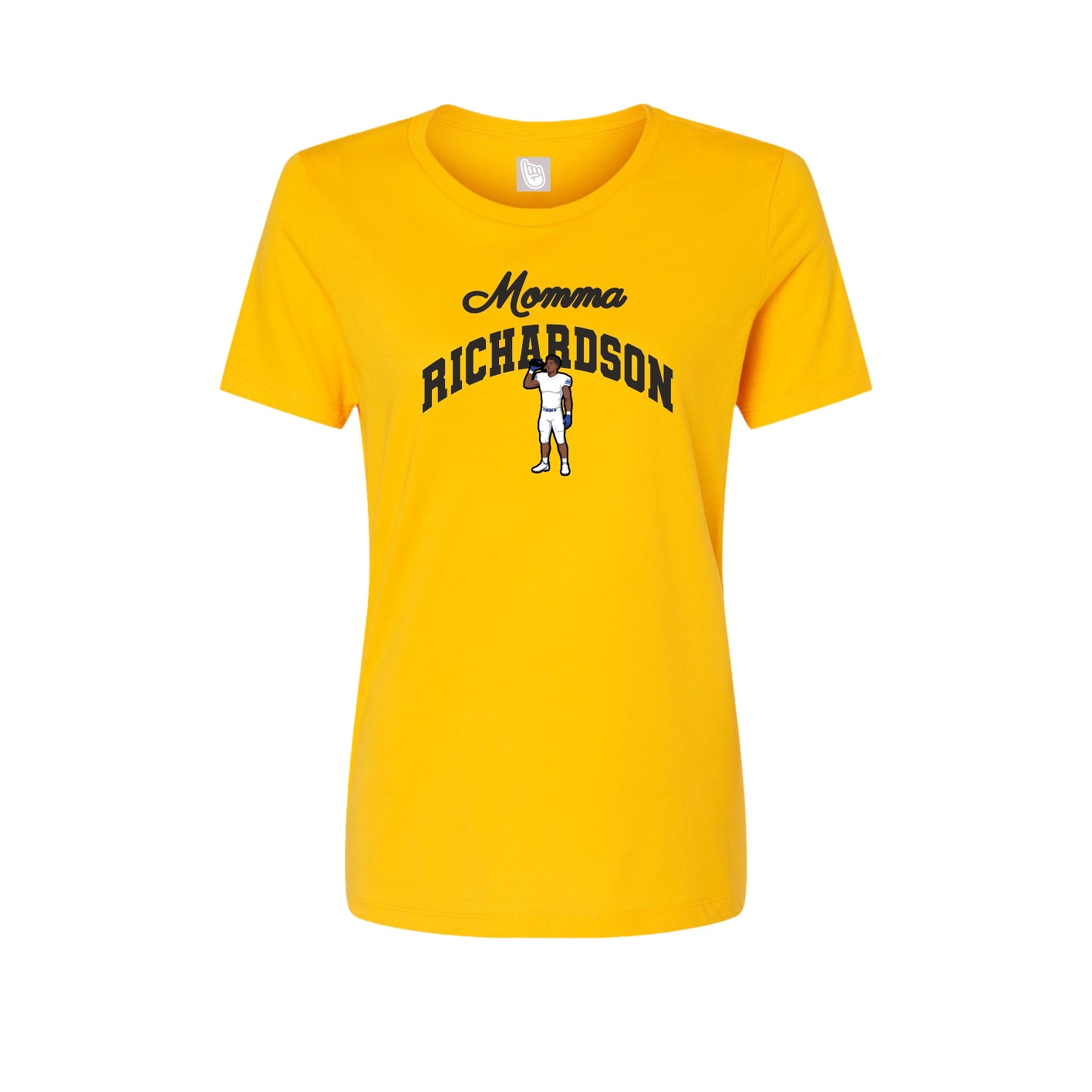 Womens Tee — Mothers Day Arch in Gold