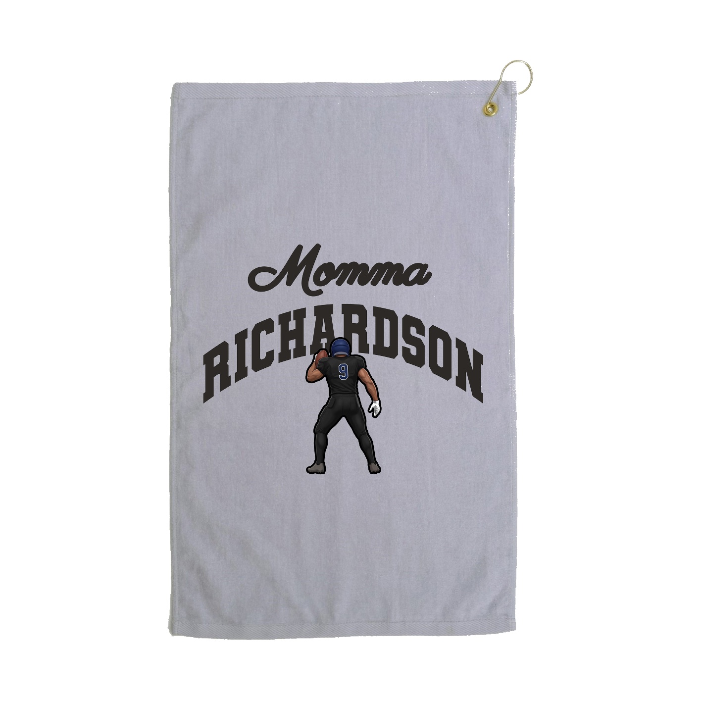 Golf Towel — Mothers Day Arch in Grey