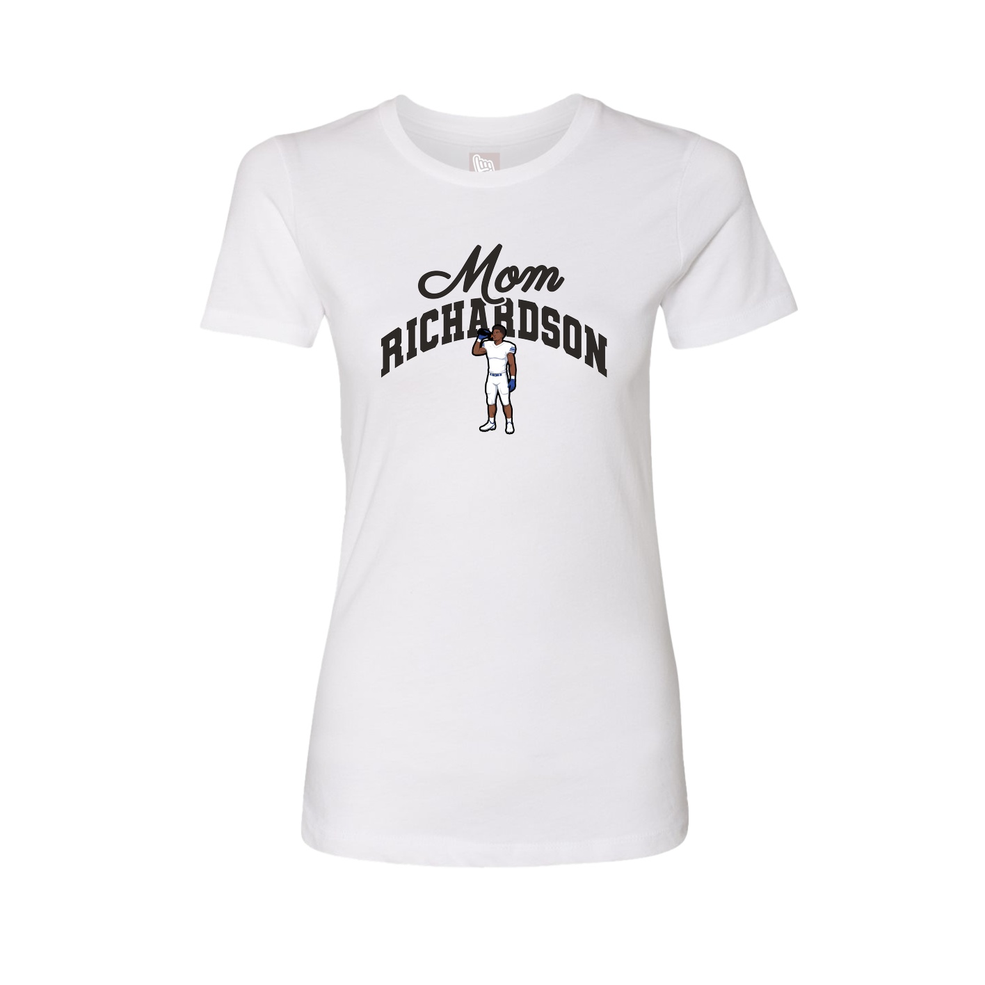Womens Tee — Mothers Day Arch in White