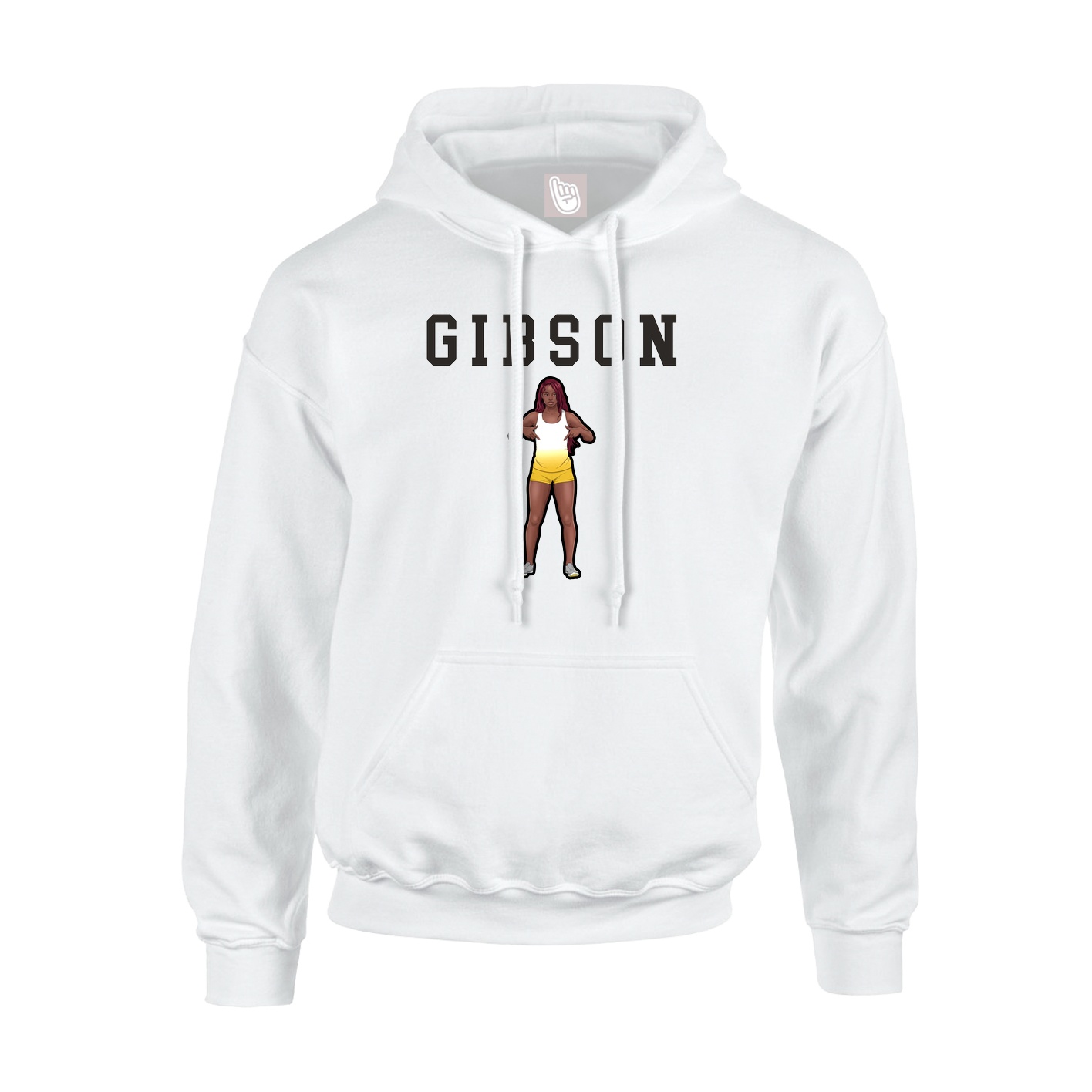 Youth Hoodie — Shirsey in White