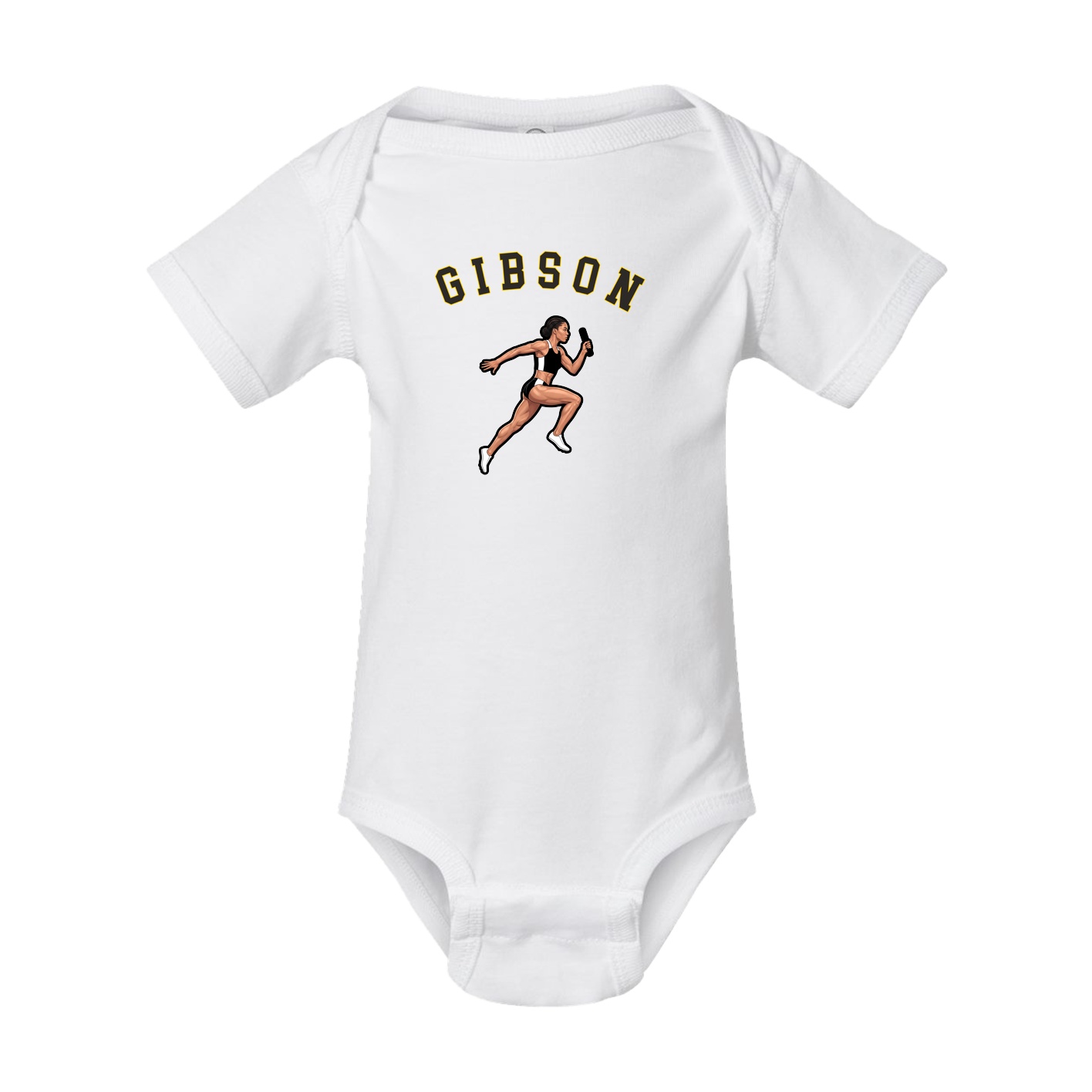 Baby Onesie — Shirsey Arch in White