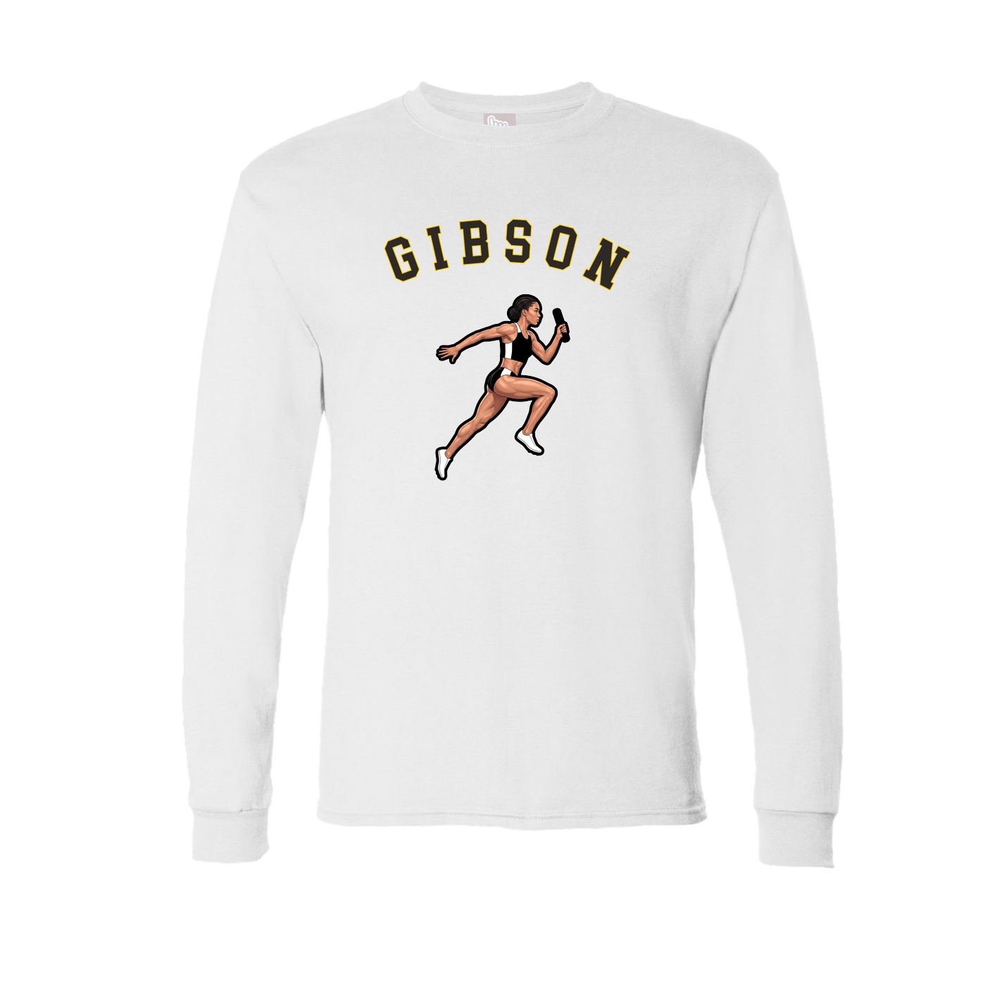 Long Sleeve Tee — Shirsey Arch in White