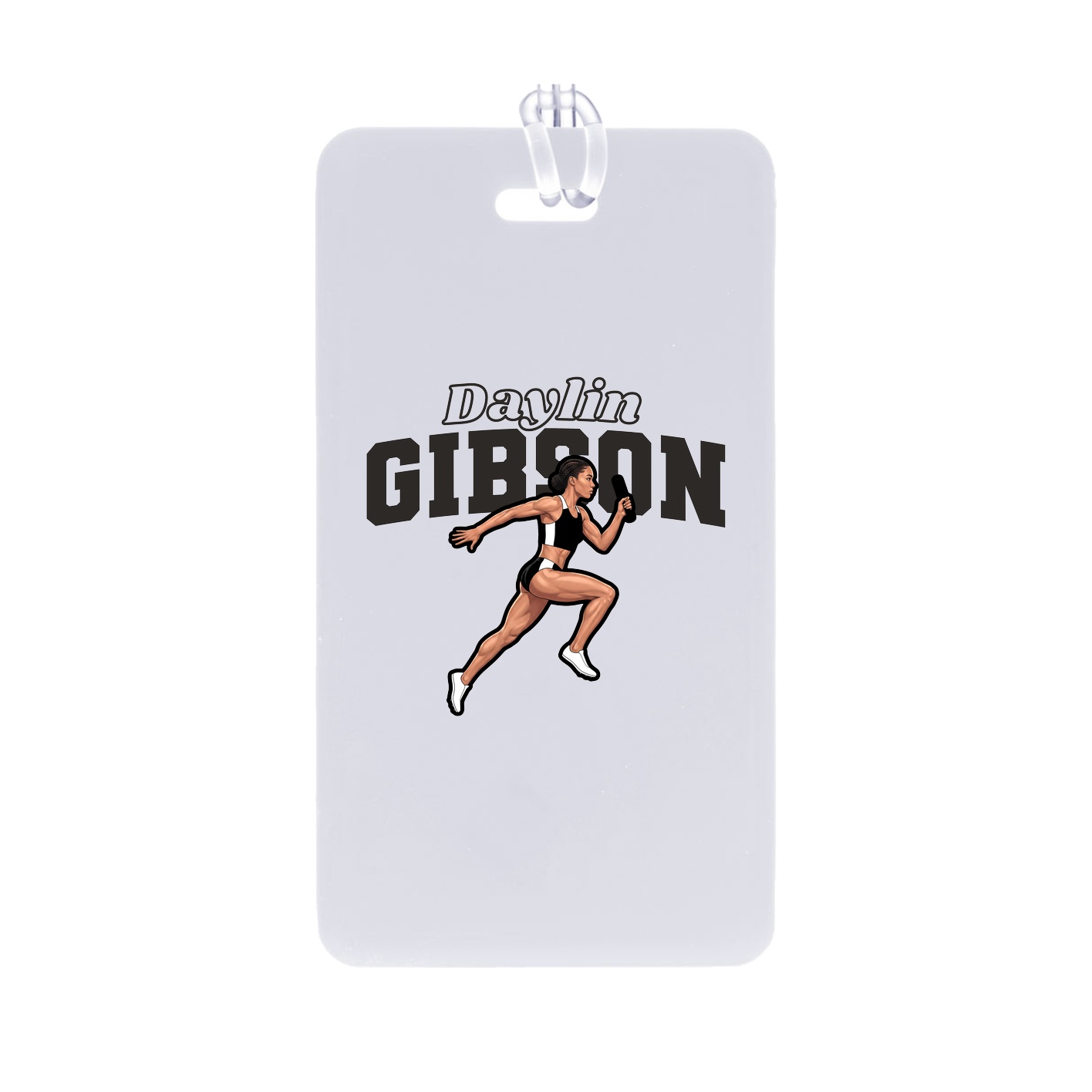 Bag Tag — Name Arch in Classic