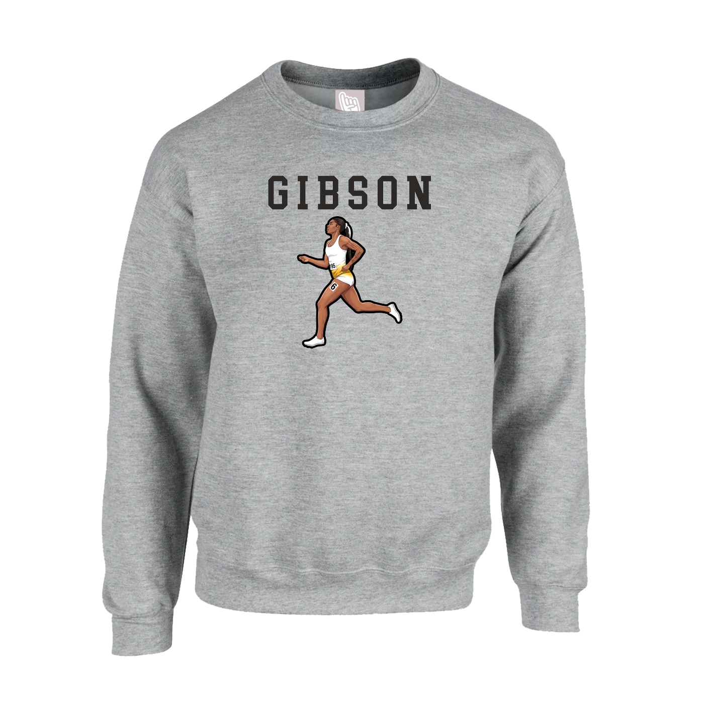 Fleece Crew — Shirsey in Grey