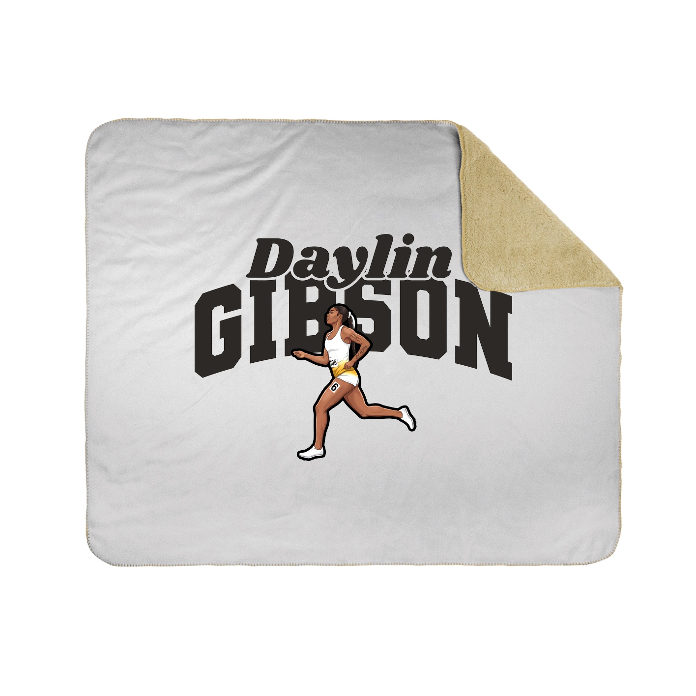 Throw Blanket — Signature Arch in White