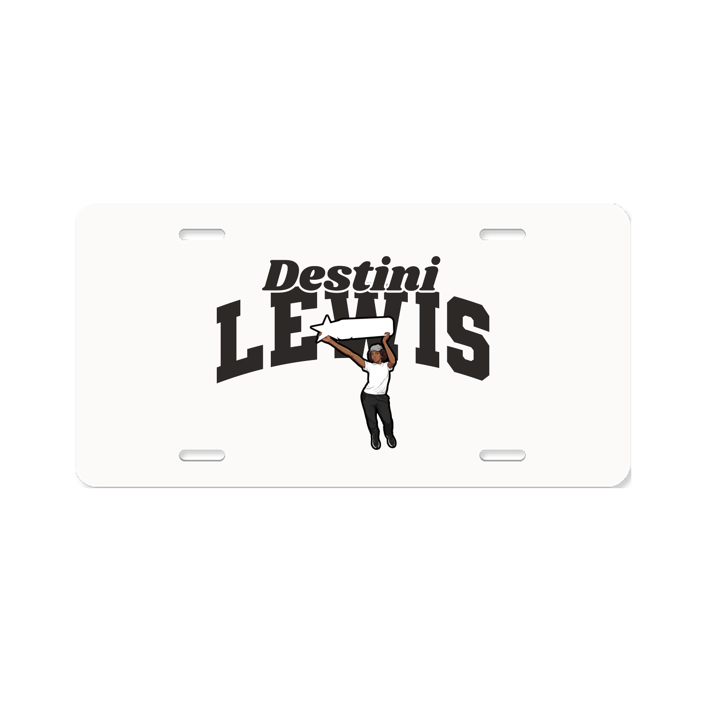 License Plate — Signature Arch in Classic