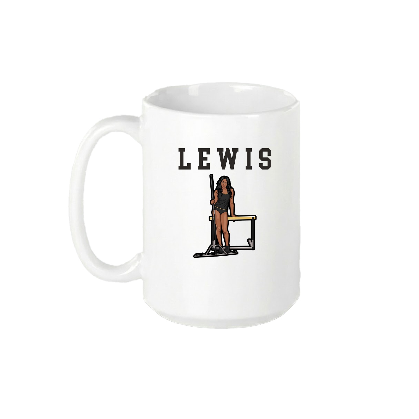 15oz Coffee Mug — Shirsey in White