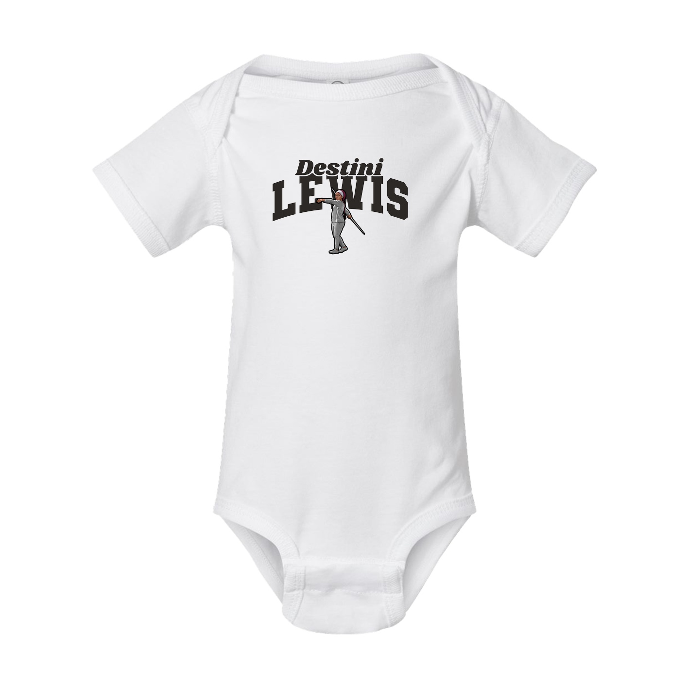 Baby Onesie — Signature Arch in White