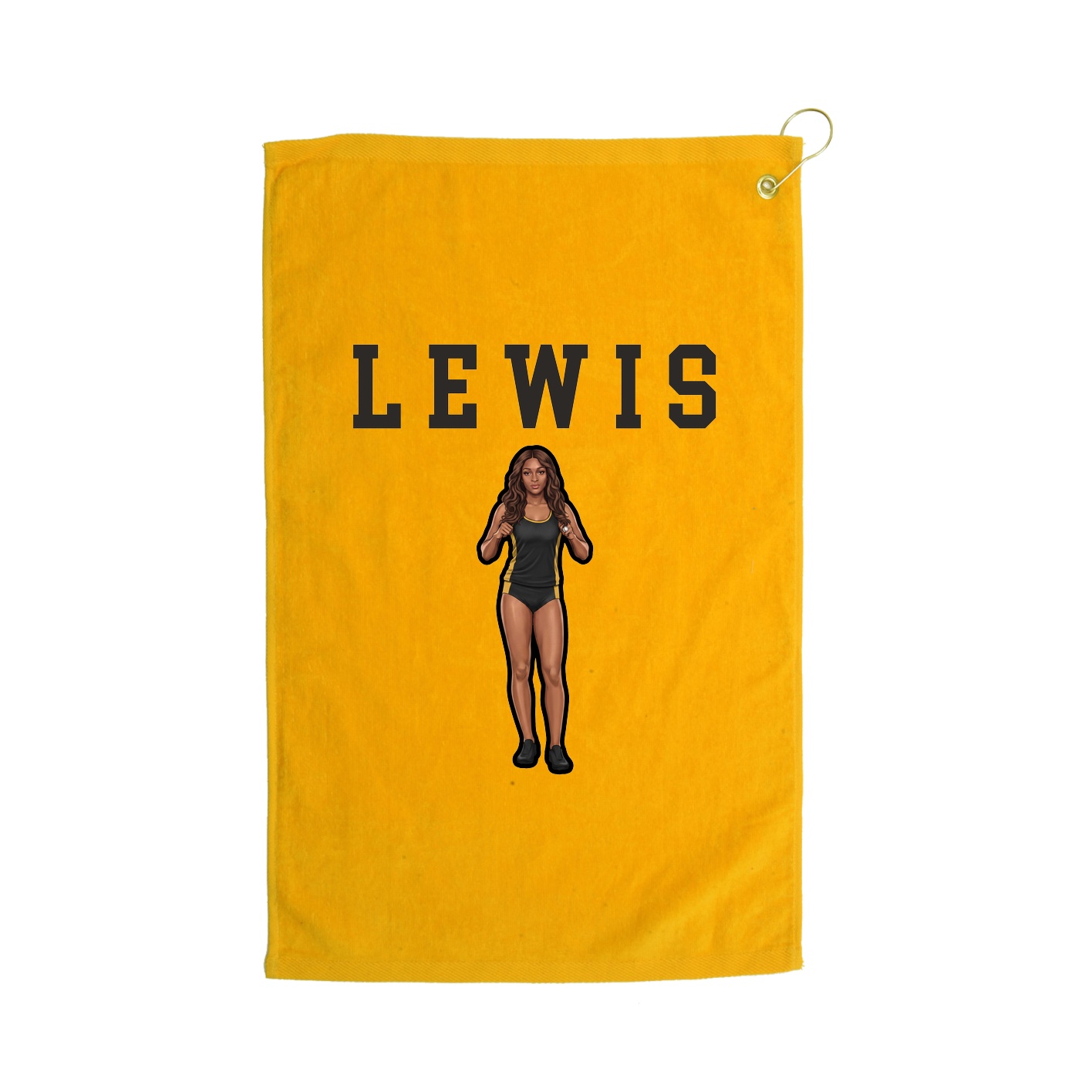 Golf Towel — Shirsey in Gold