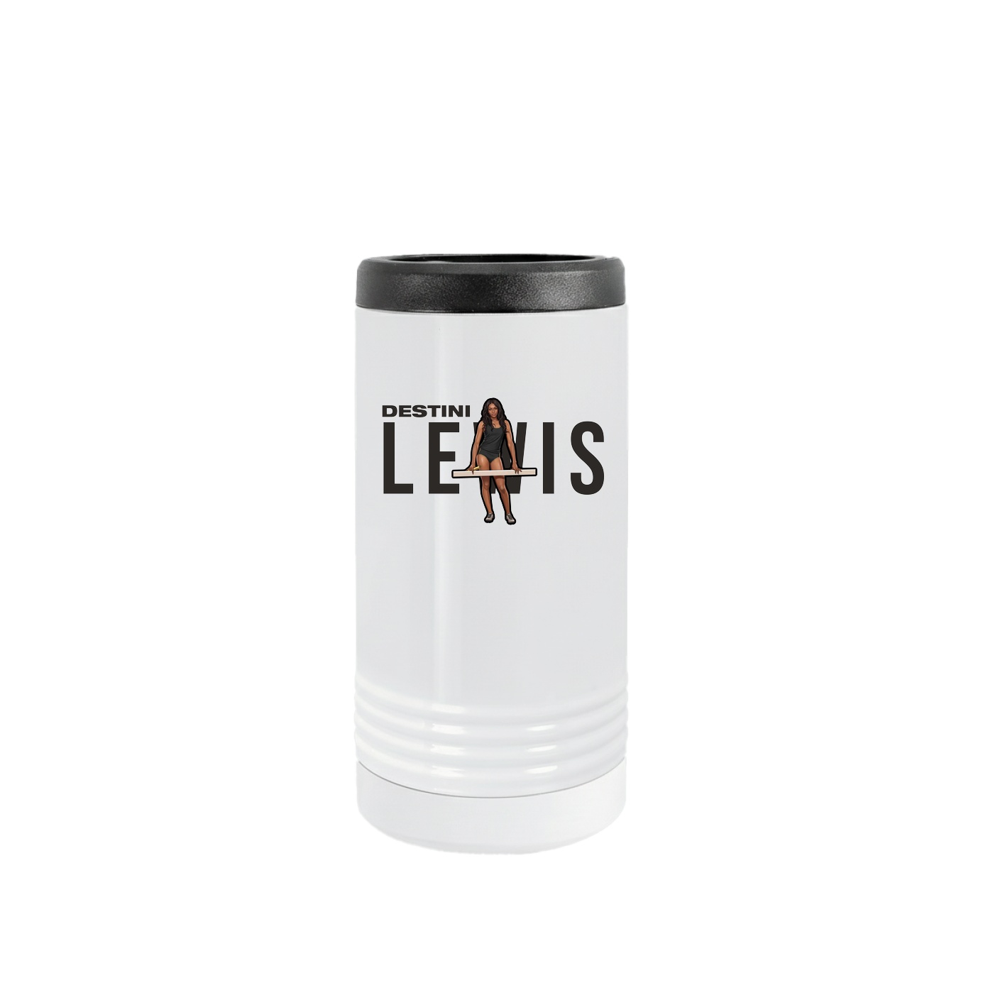 Slim Beverage Holder — Player Name in White