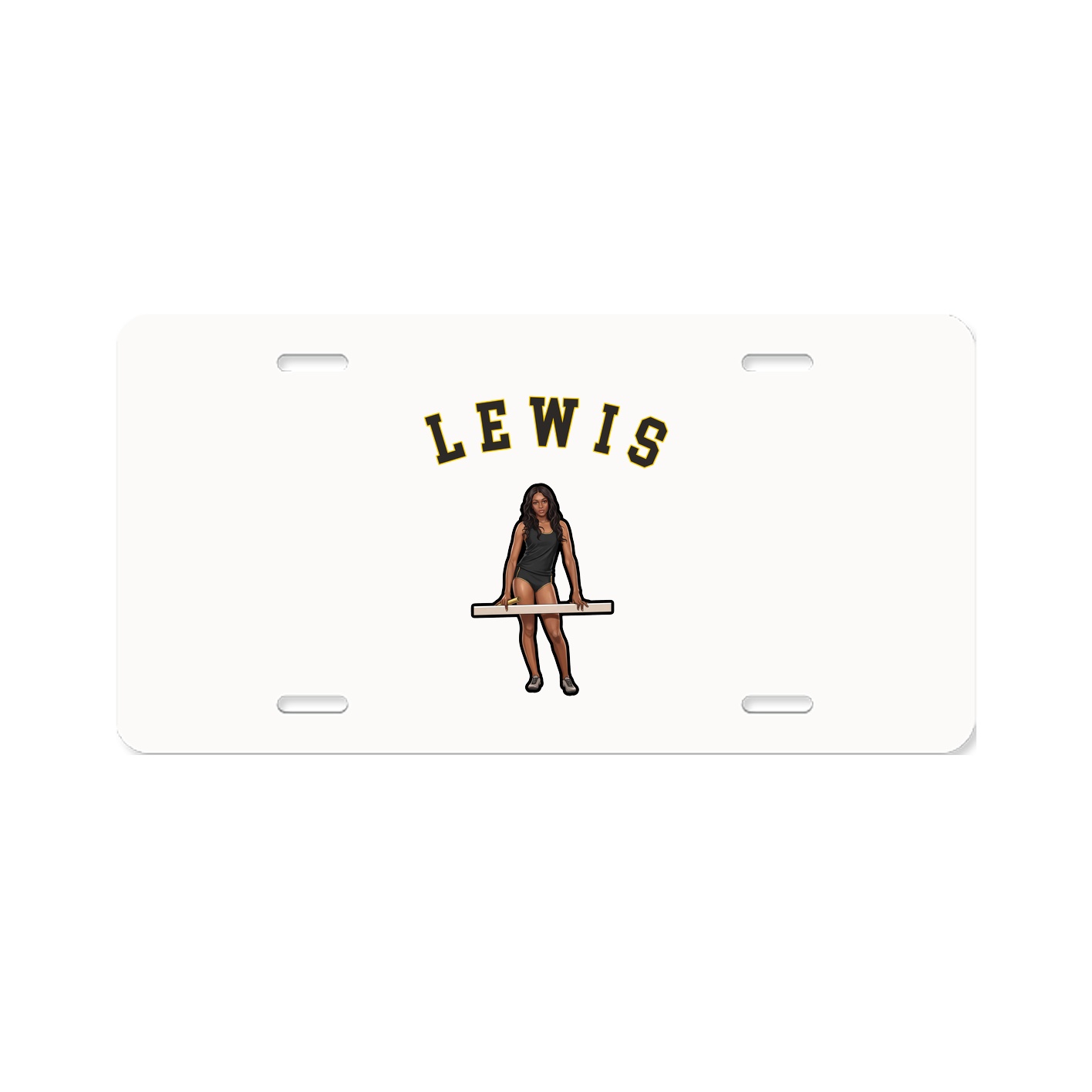 License Plate — Shirsey Arch in Classic