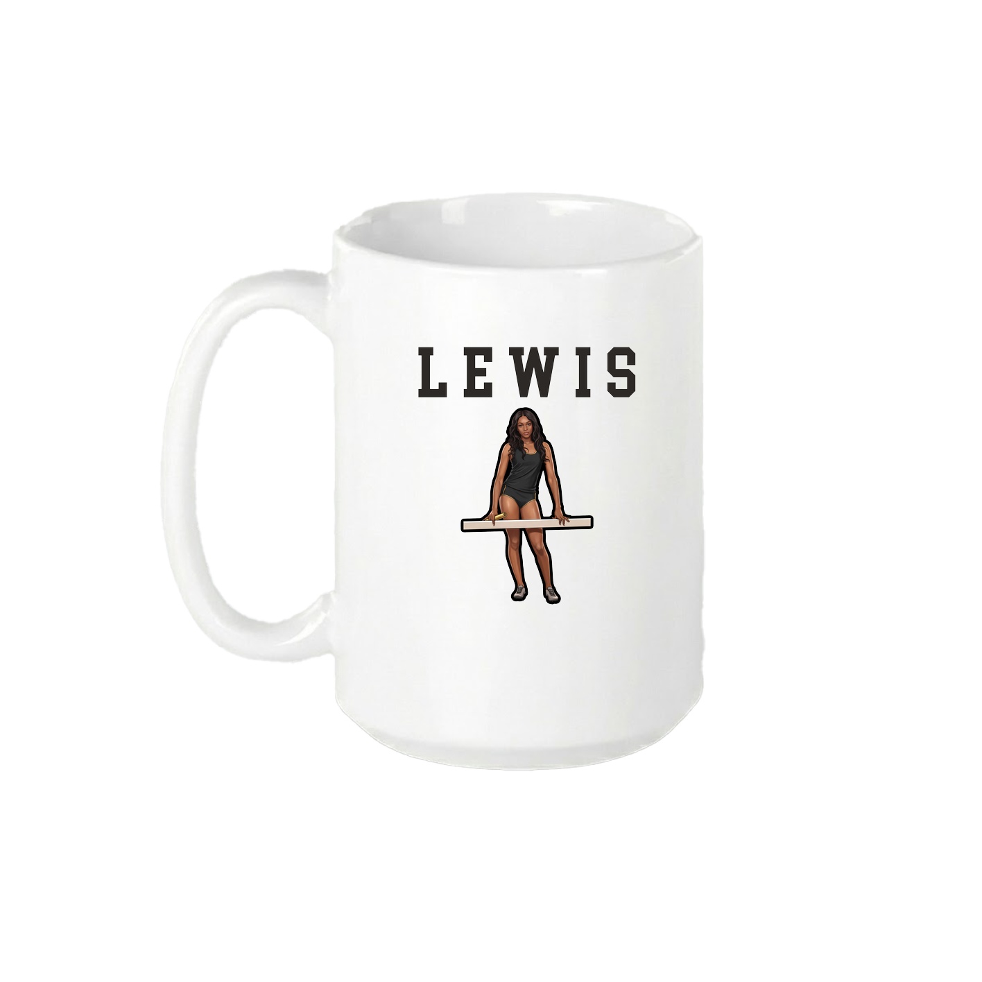 15oz Coffee Mug — Shirsey in White