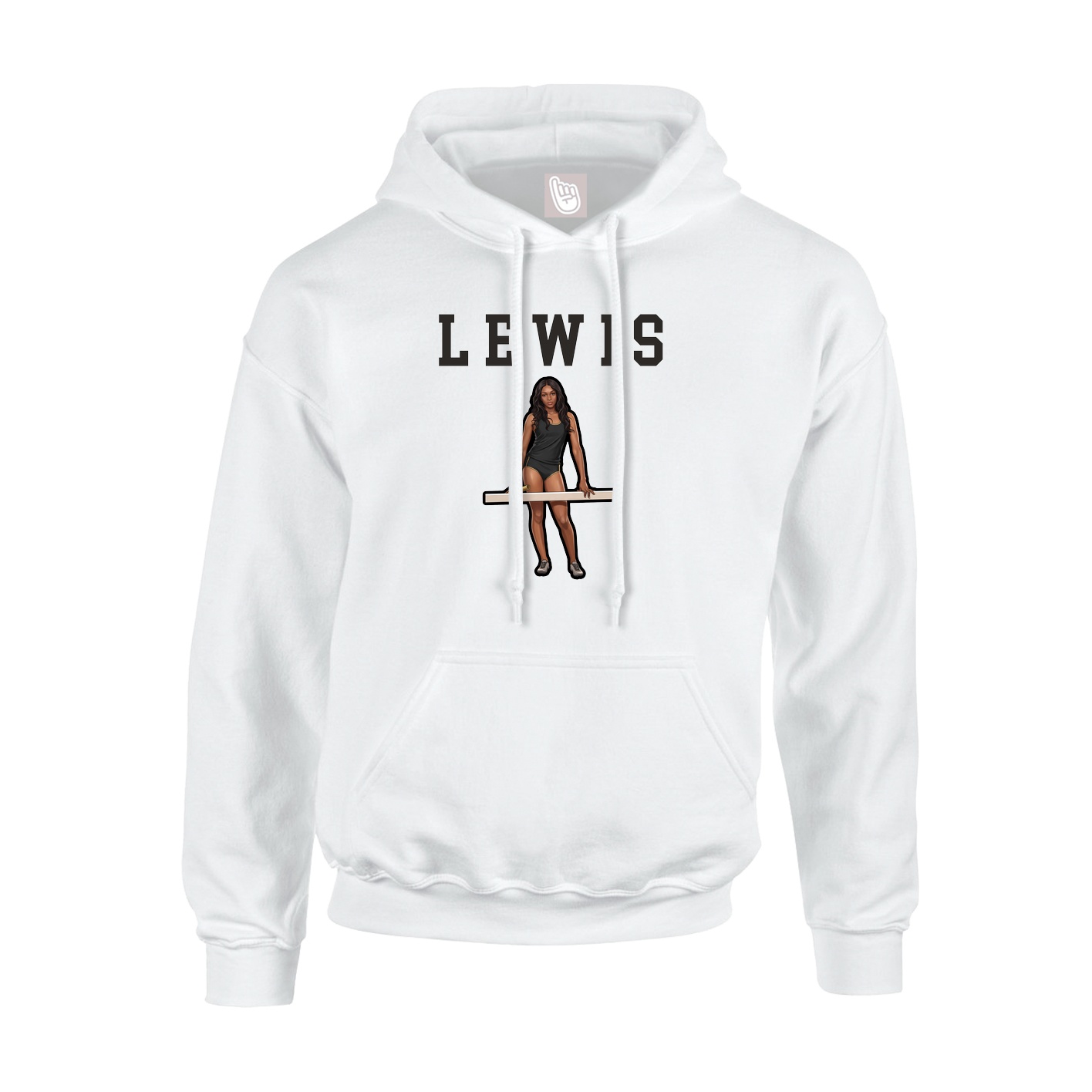 Hoodie — Shirsey in White
