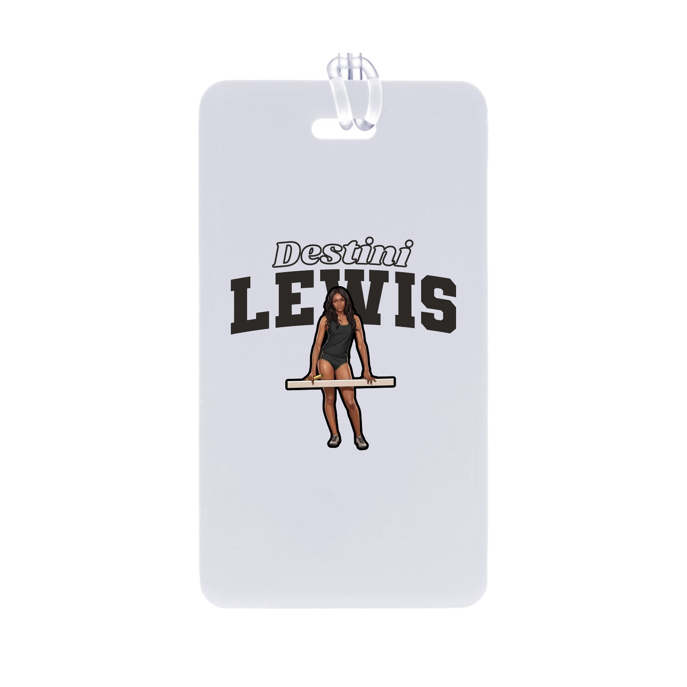 Bag Tag — Name Arch in Classic
