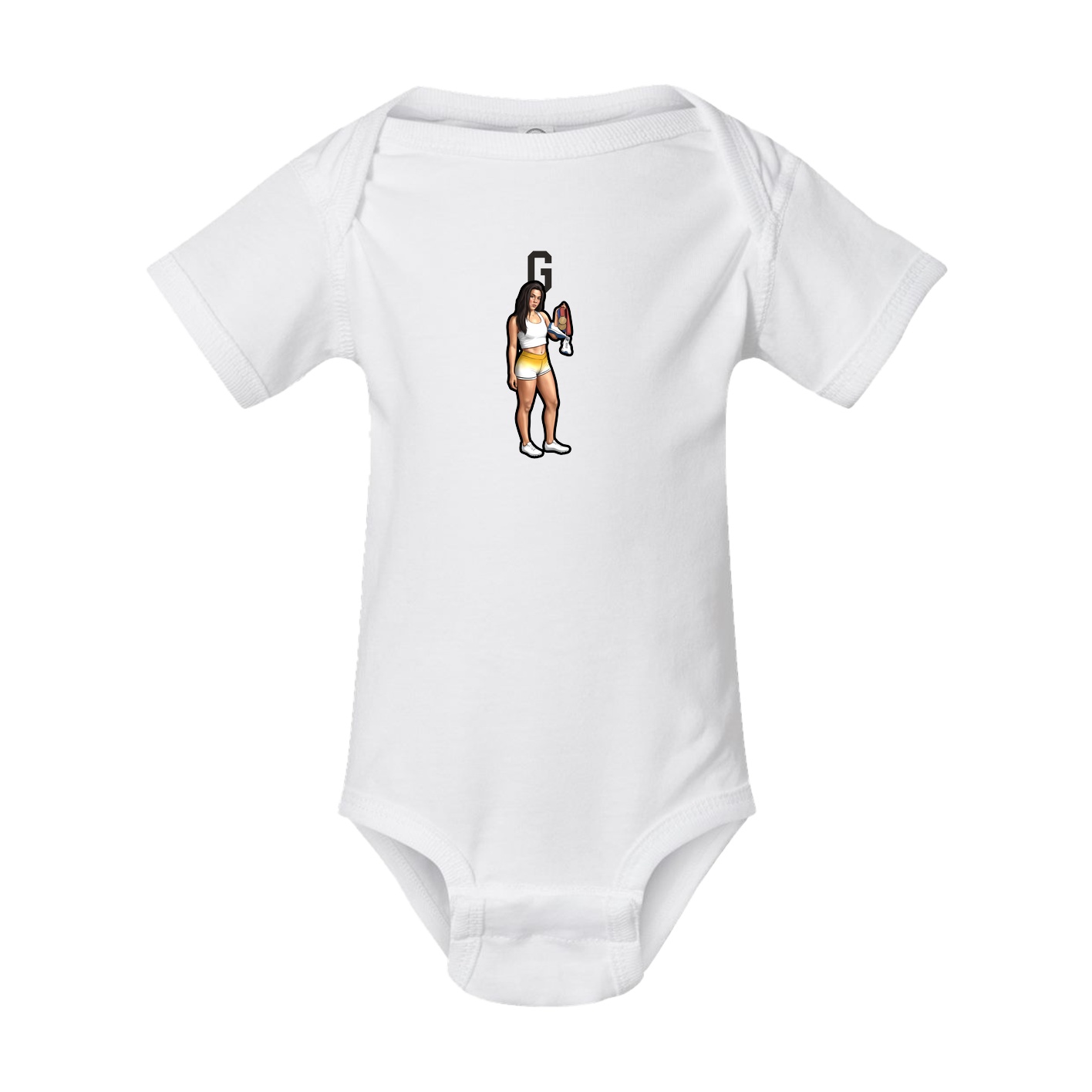 Baby Onesie — Shirsey in White