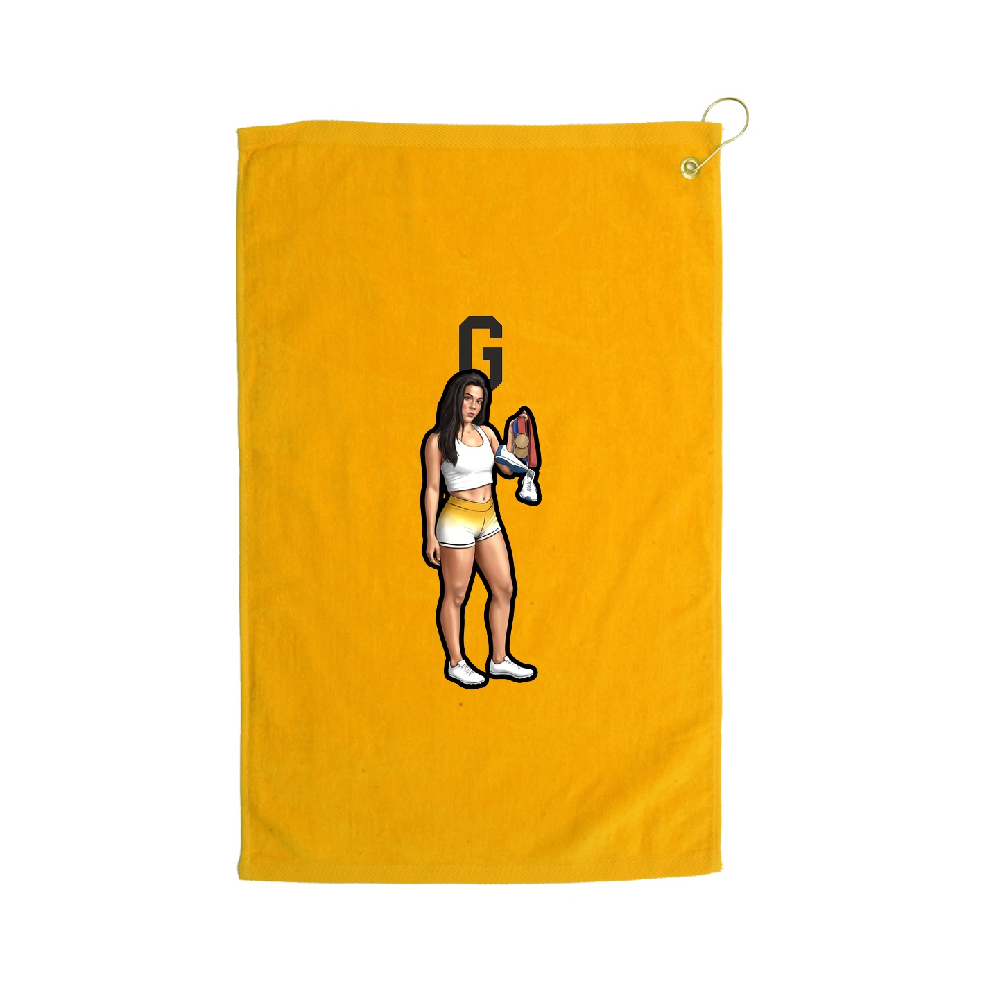 Golf Towel — Shirsey in Gold