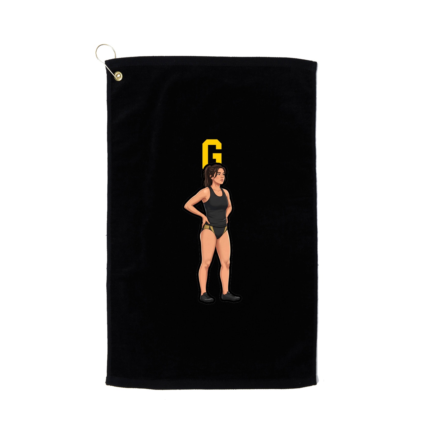 Golf Towel — Shirsey in Black
