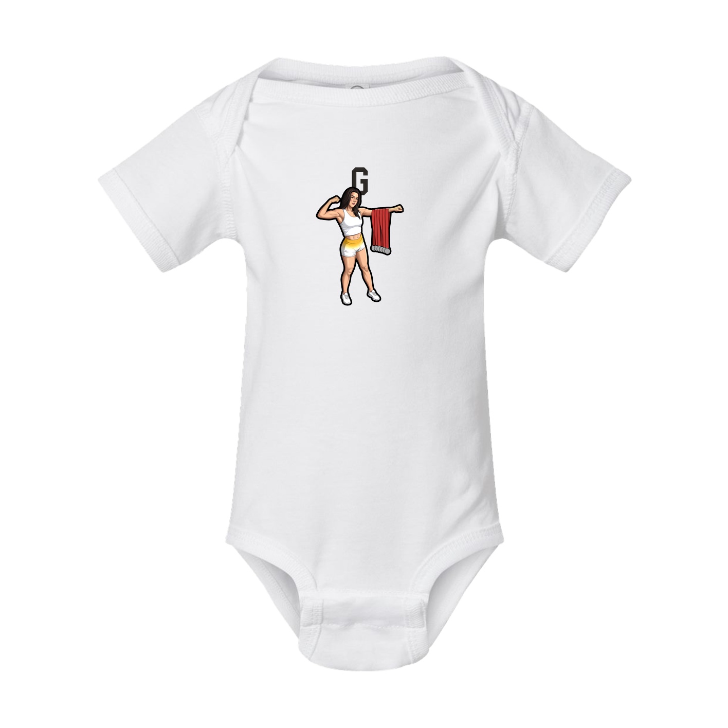 Baby Onesie — Shirsey in White
