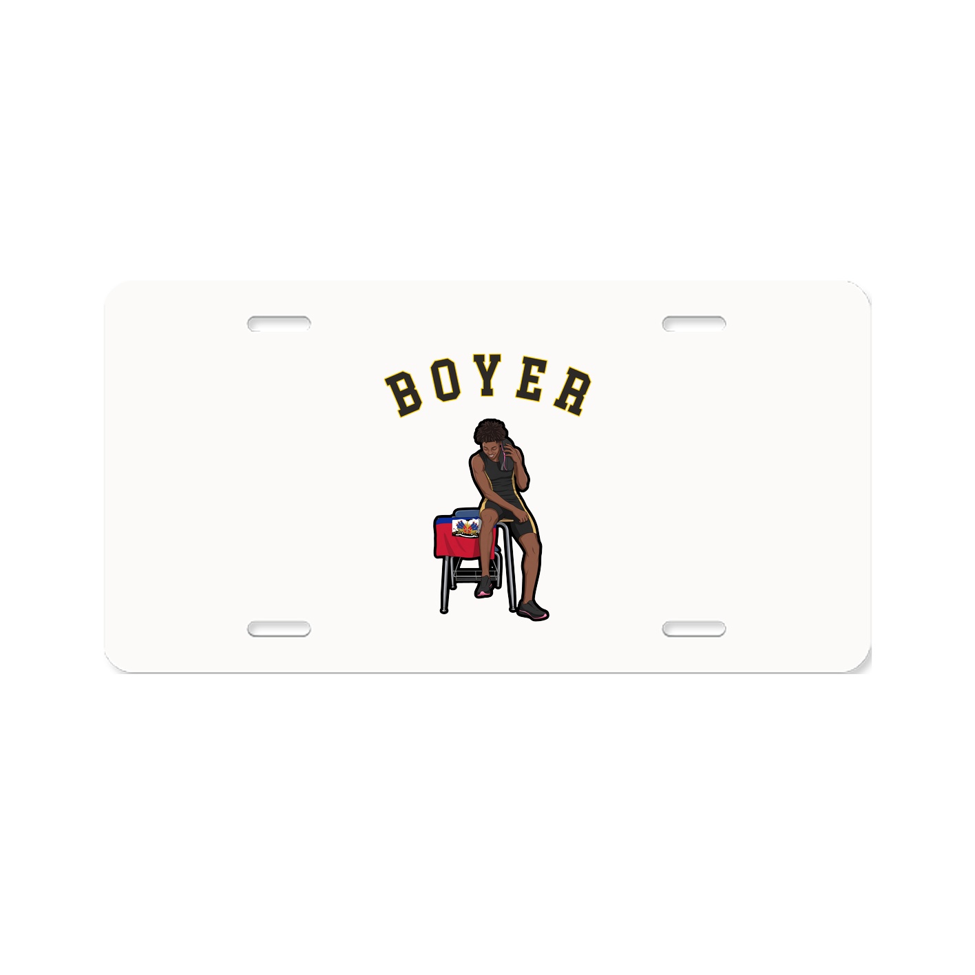License Plate — Shirsey Arch in Classic