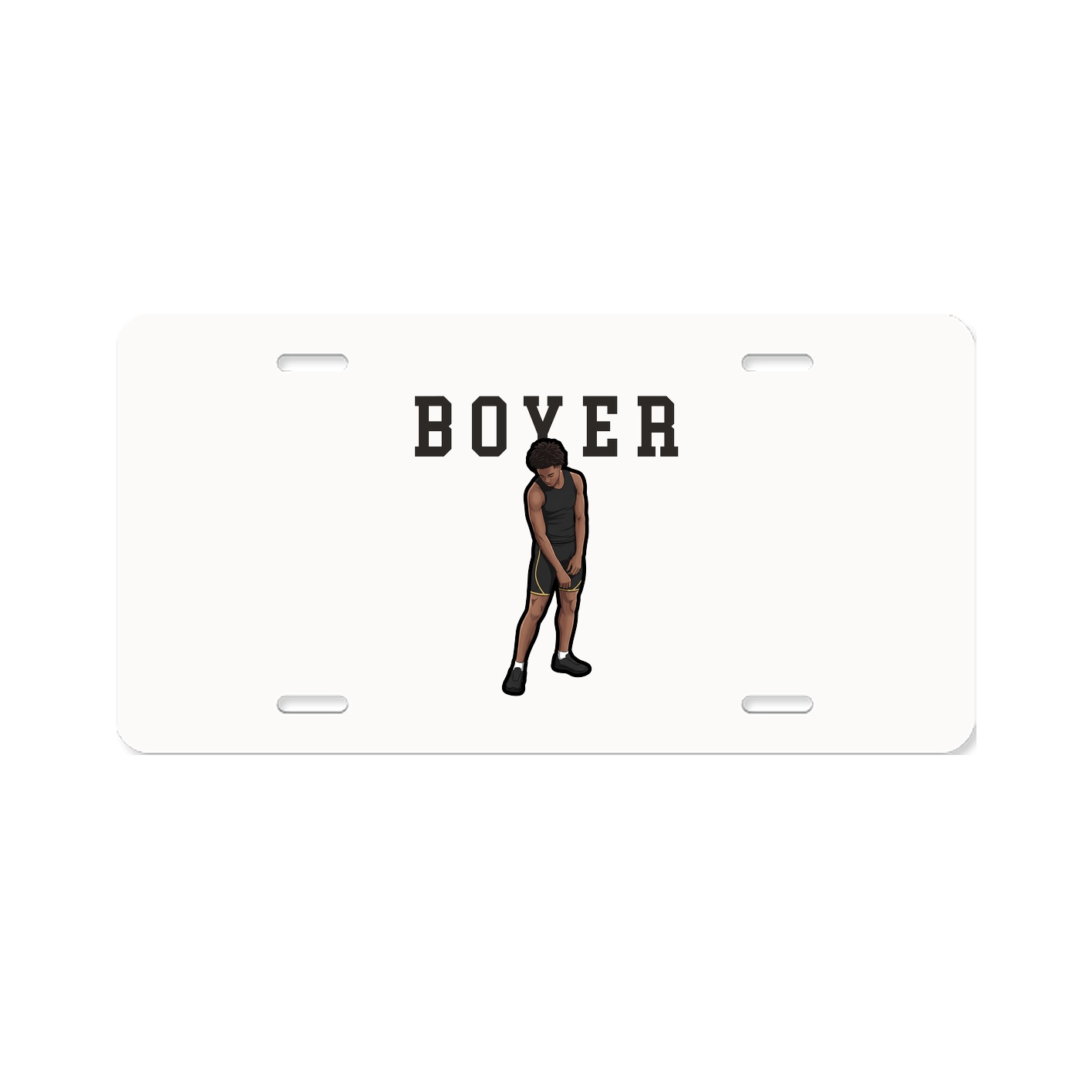 License Plate — Shirsey in Classic