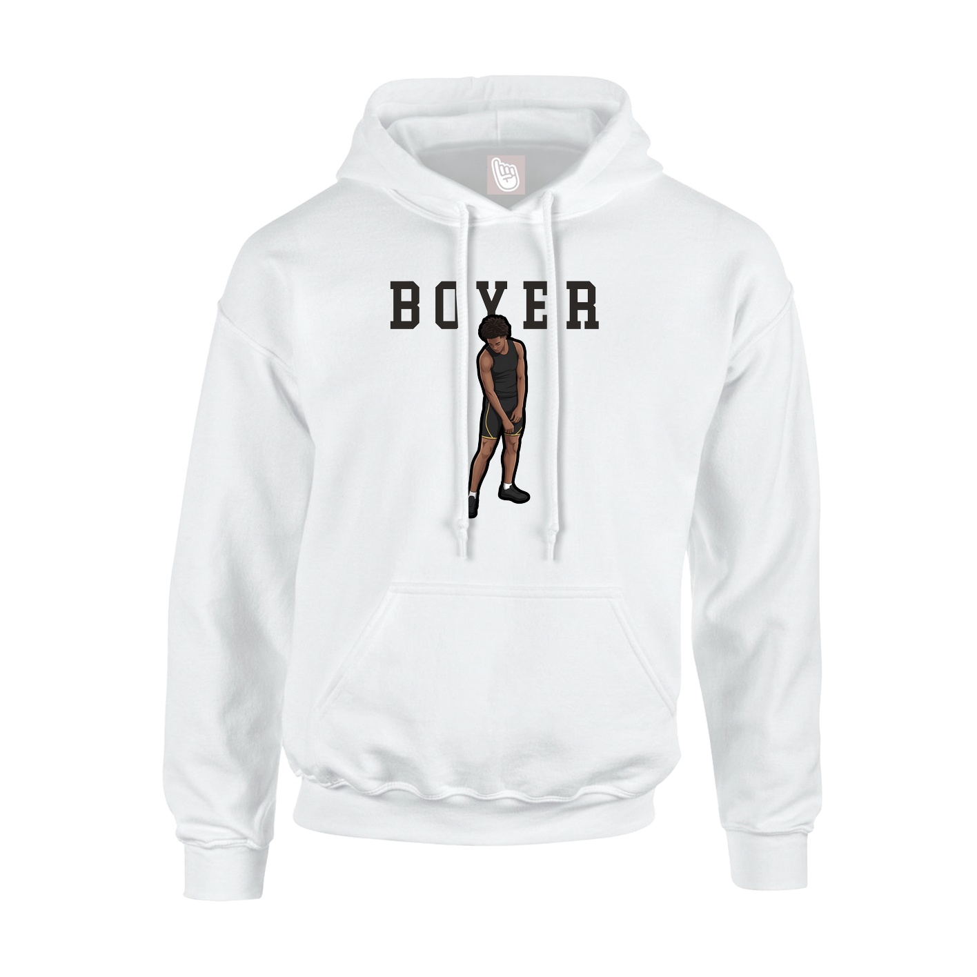 Youth Hoodie — Shirsey in White
