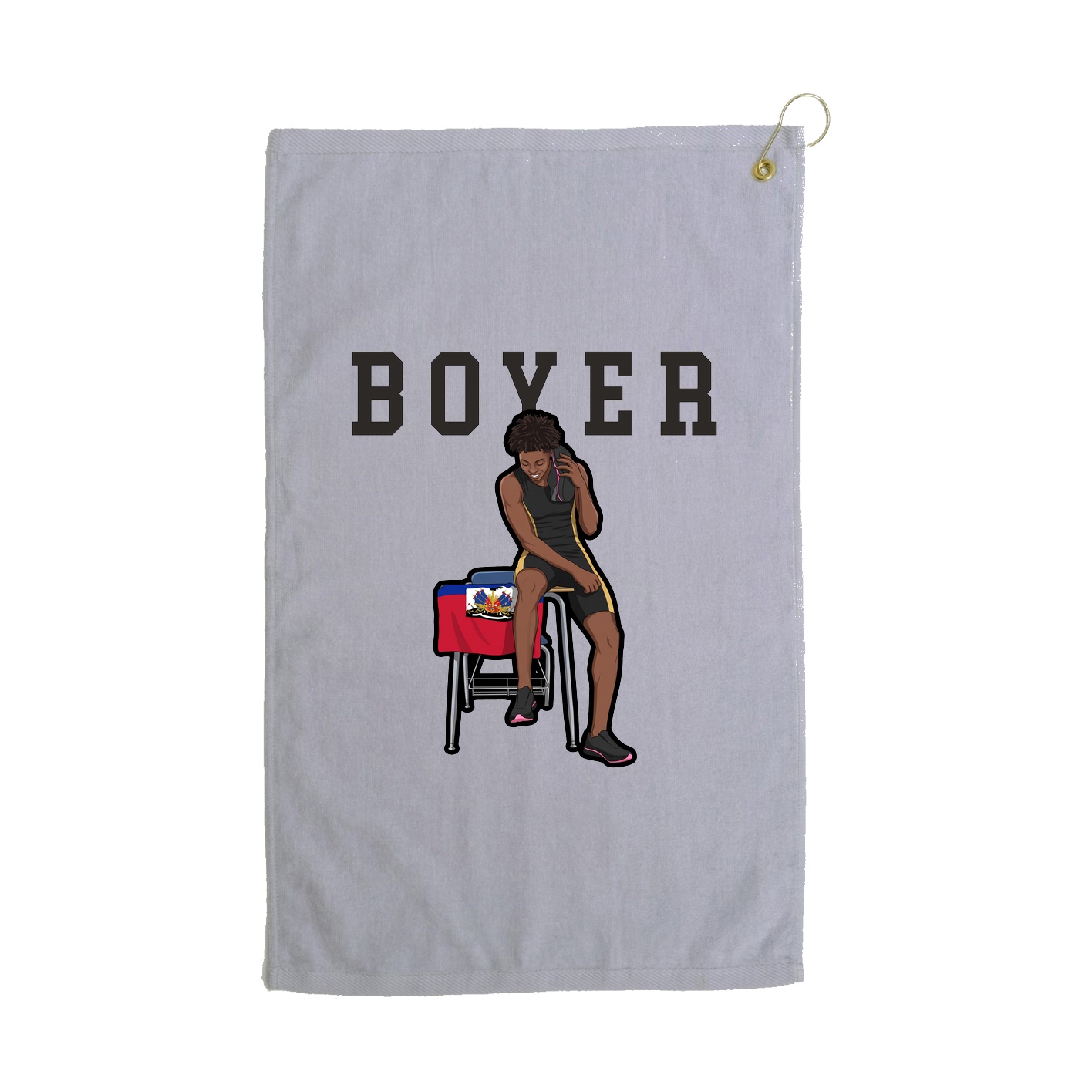 Golf Towel — Shirsey in Grey