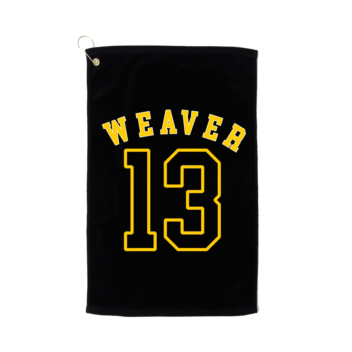 Golf Towel — Shirsey Arch in Black