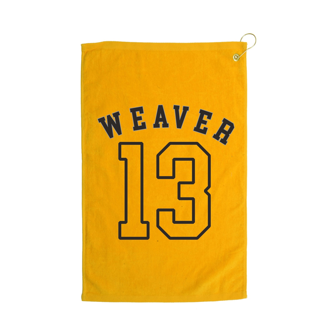 Golf Towel — Shirsey Arch in Gold