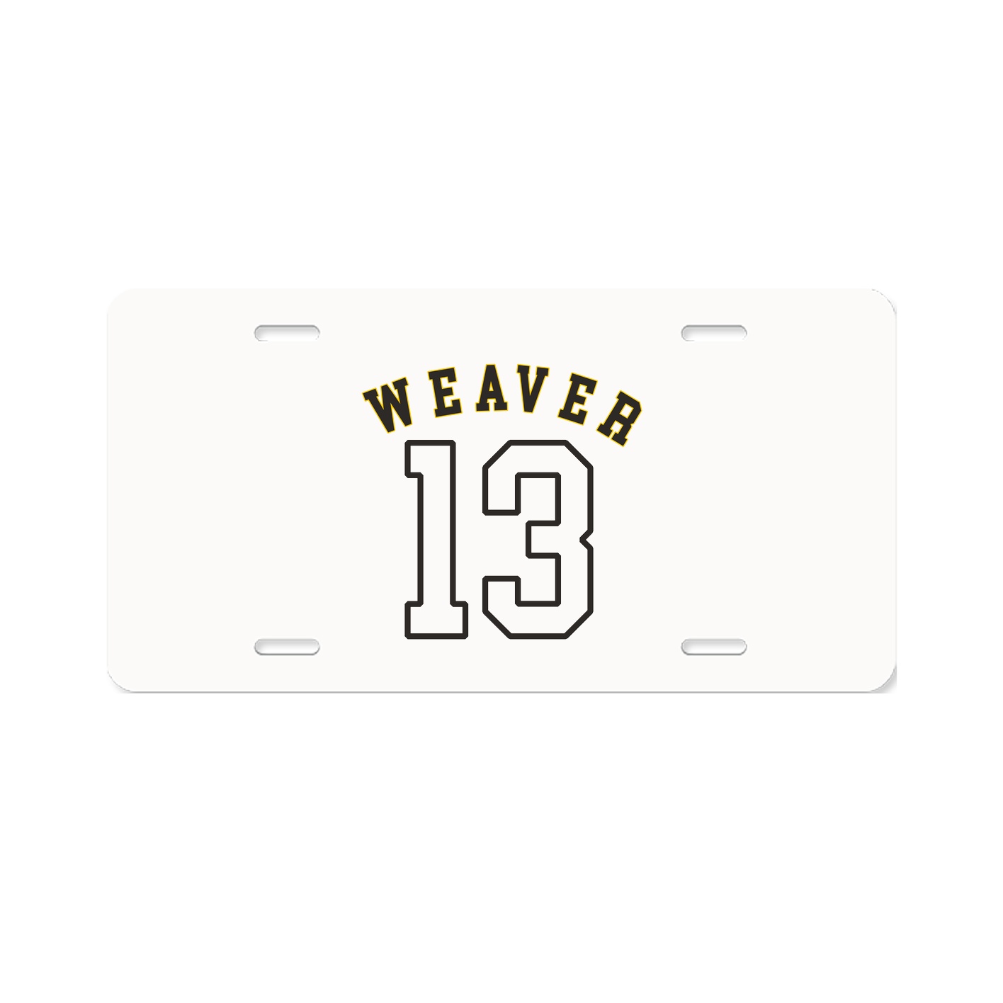 License Plate — Shirsey Arch in Classic