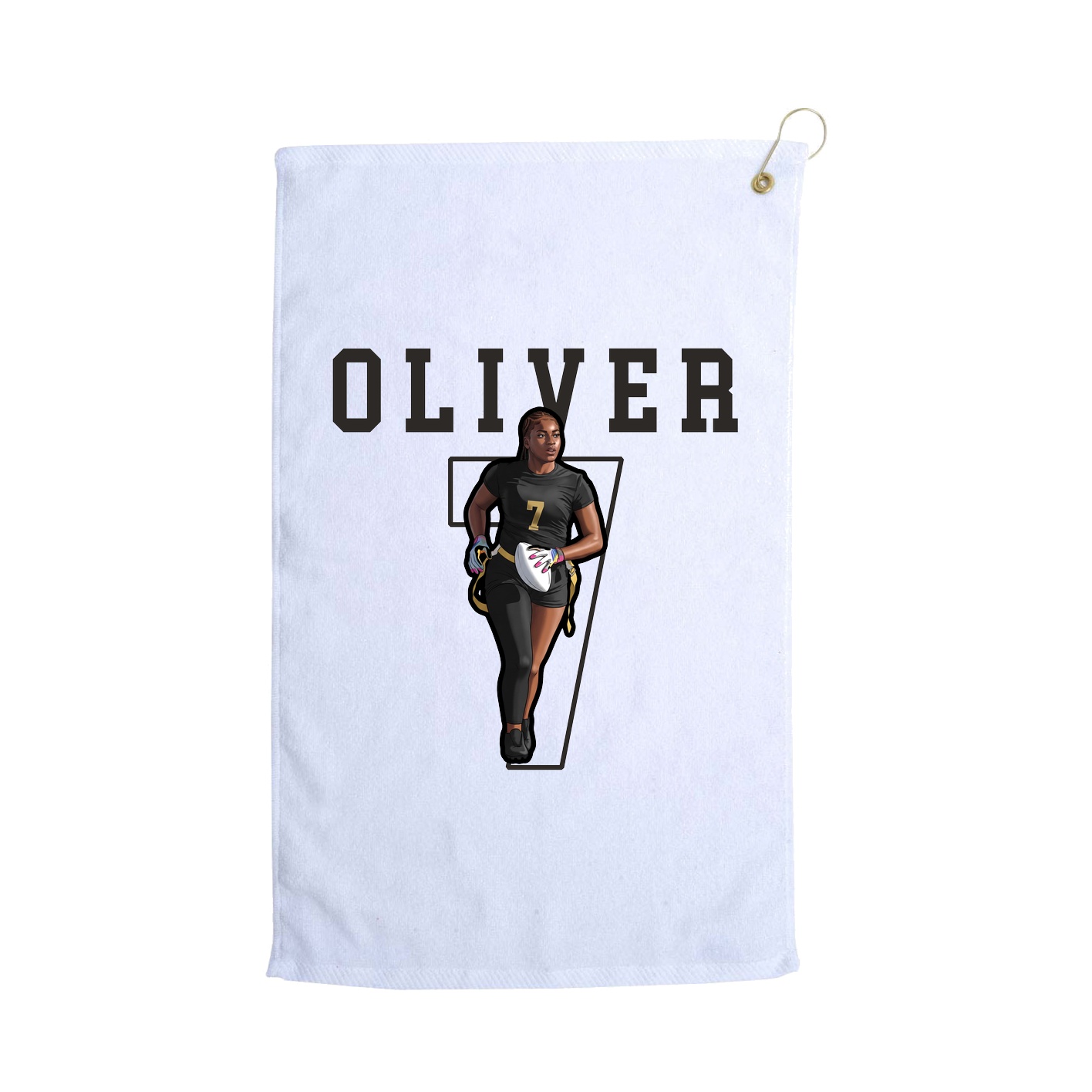 Golf Towel — Shirsey in White