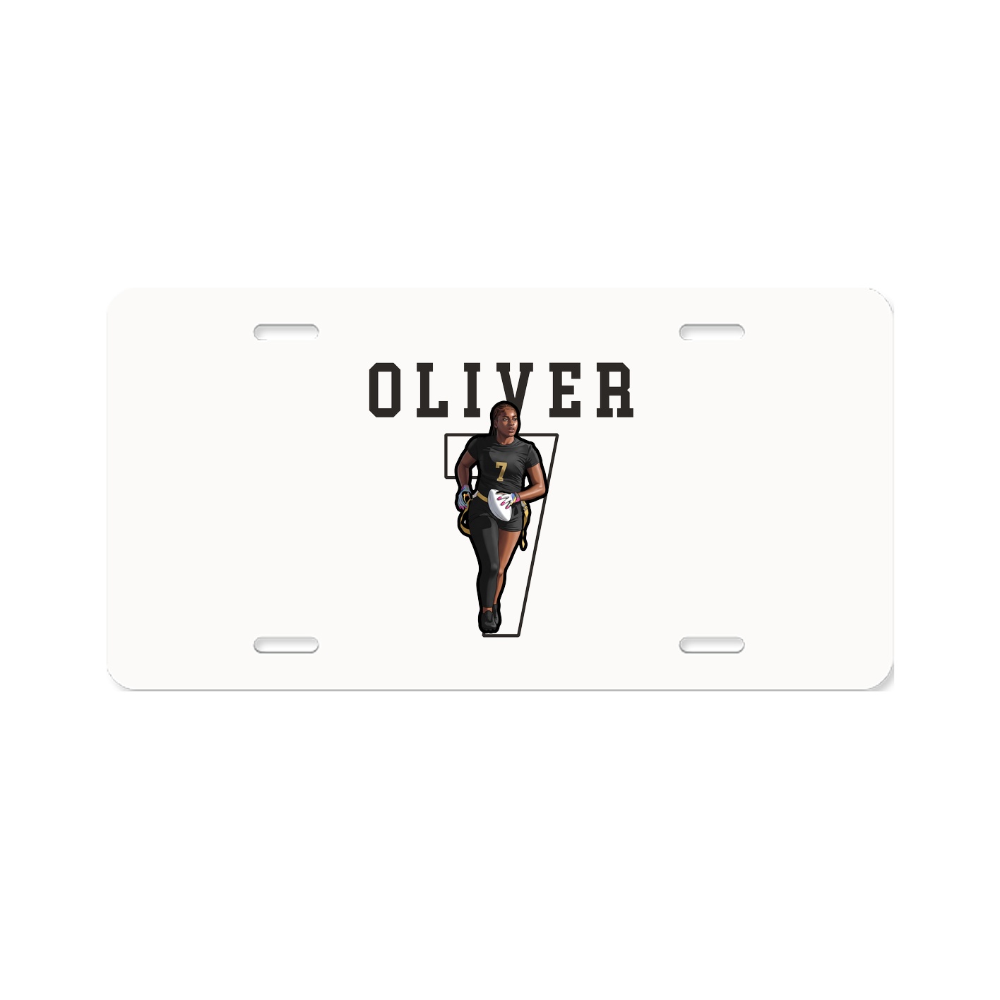 License Plate — Shirsey in Classic