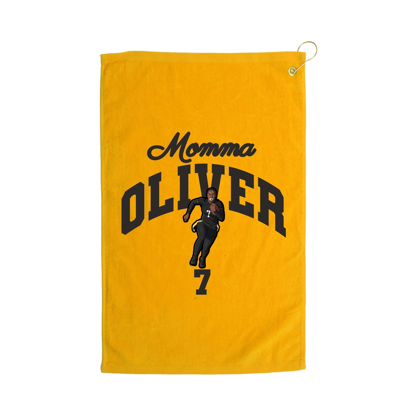 Golf Towel — Mothers Day Arch in Gold