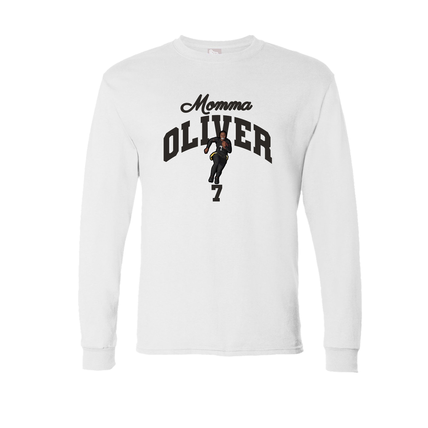 Long Sleeve Tee — Mothers Day Arch in White