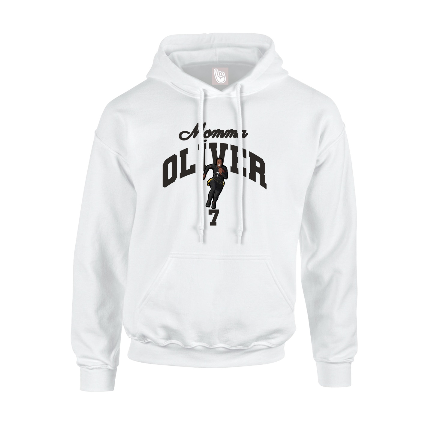 Hoodie — Mothers Day Arch in White