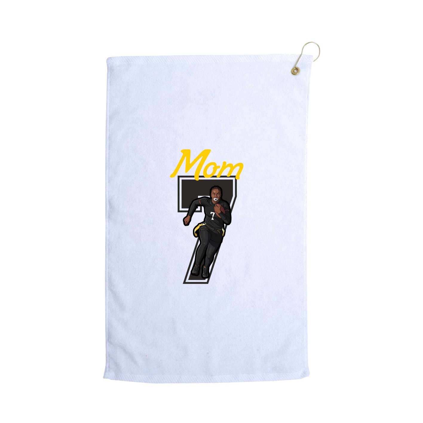 Golf Towel — Mothers Day Shirsey in White