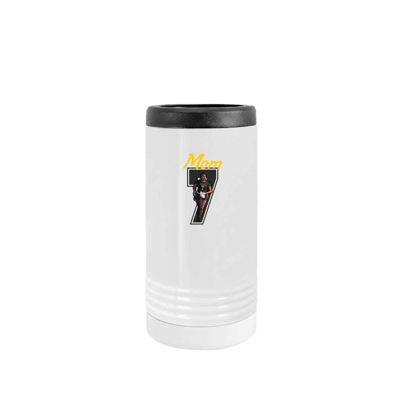 Slim Beverage Holder — Mothers Day Shirsey in White