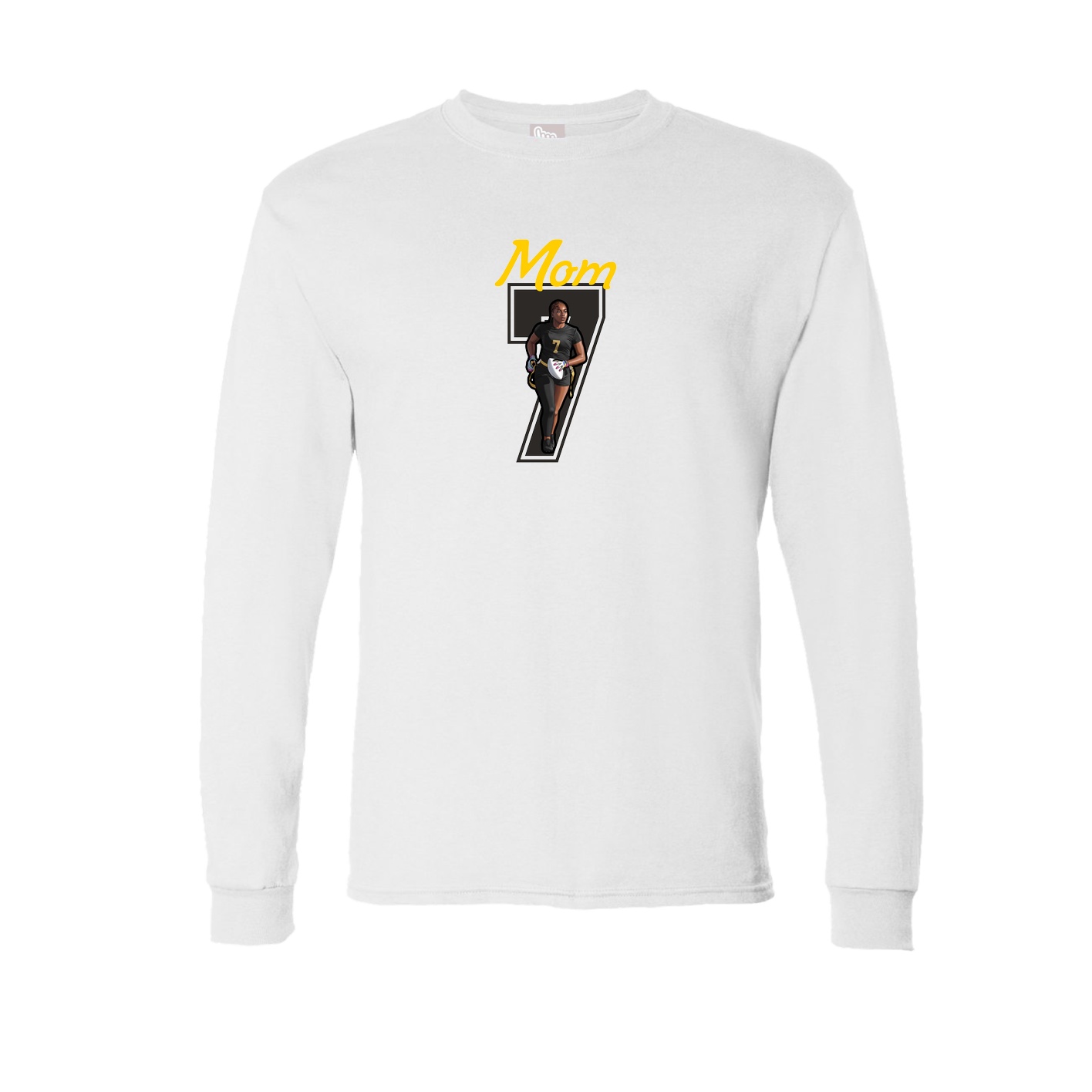 Long Sleeve Tee — Mothers Day Shirsey in White