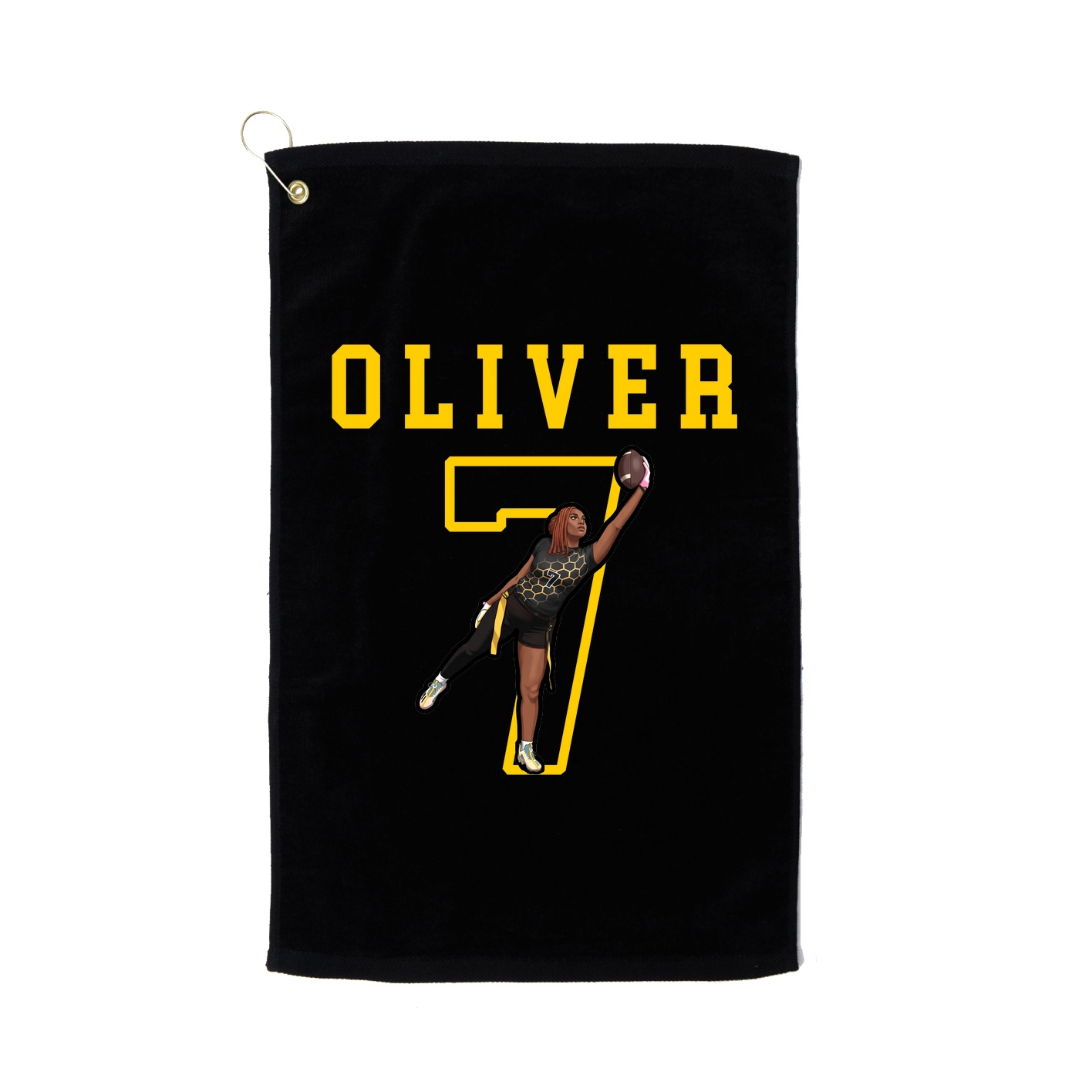 Golf Towel — Shirsey in Black