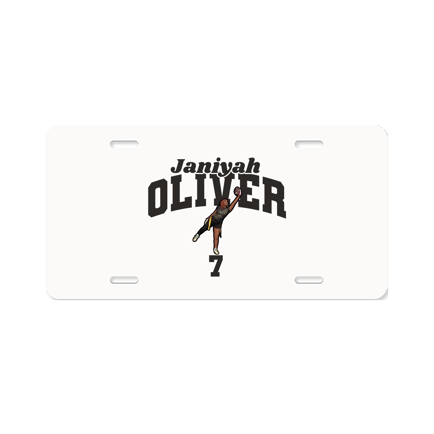 License Plate — Signature Arch in Classic