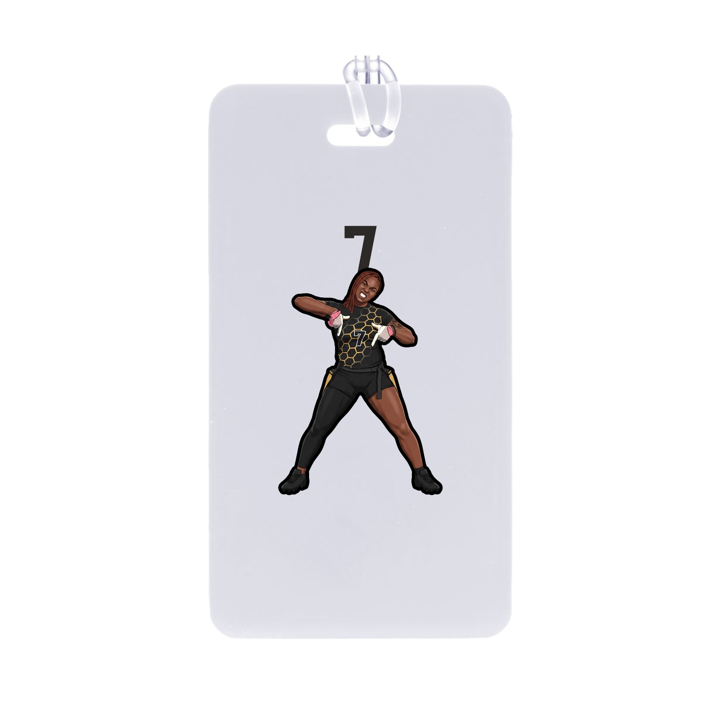 Bag Tag — Number Top in Classic