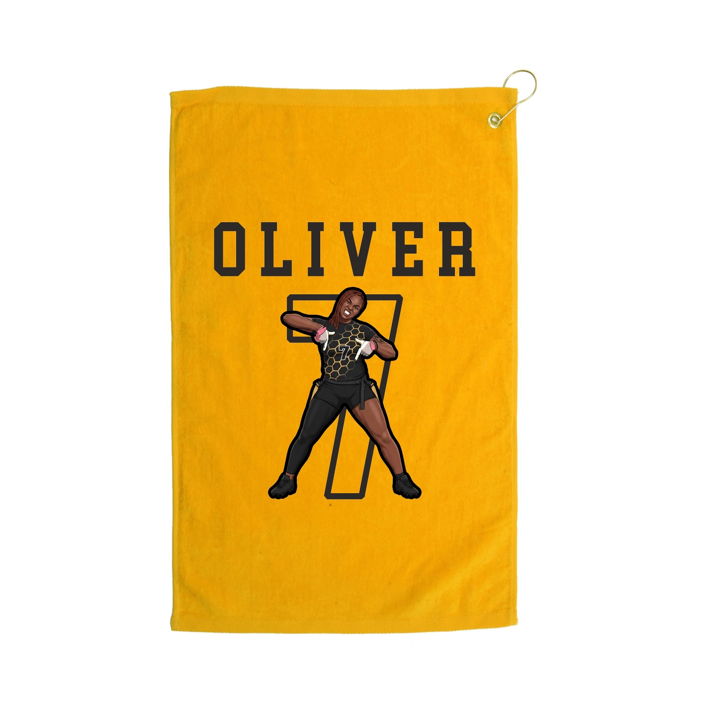 Golf Towel — Shirsey in Gold