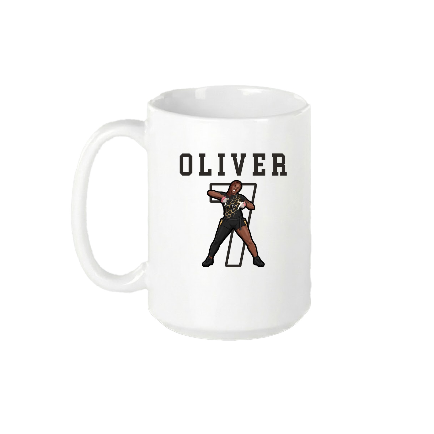 15oz Coffee Mug — Shirsey in White