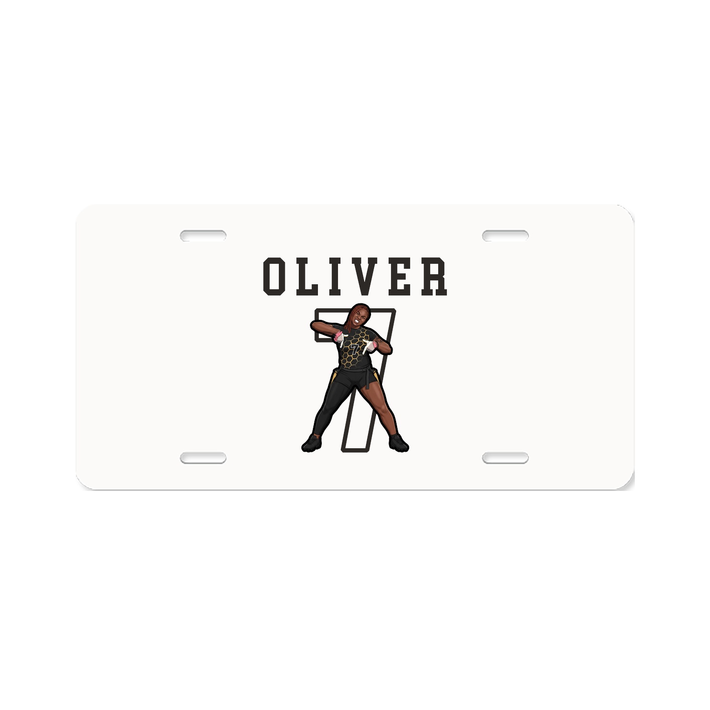 License Plate — Shirsey in Classic