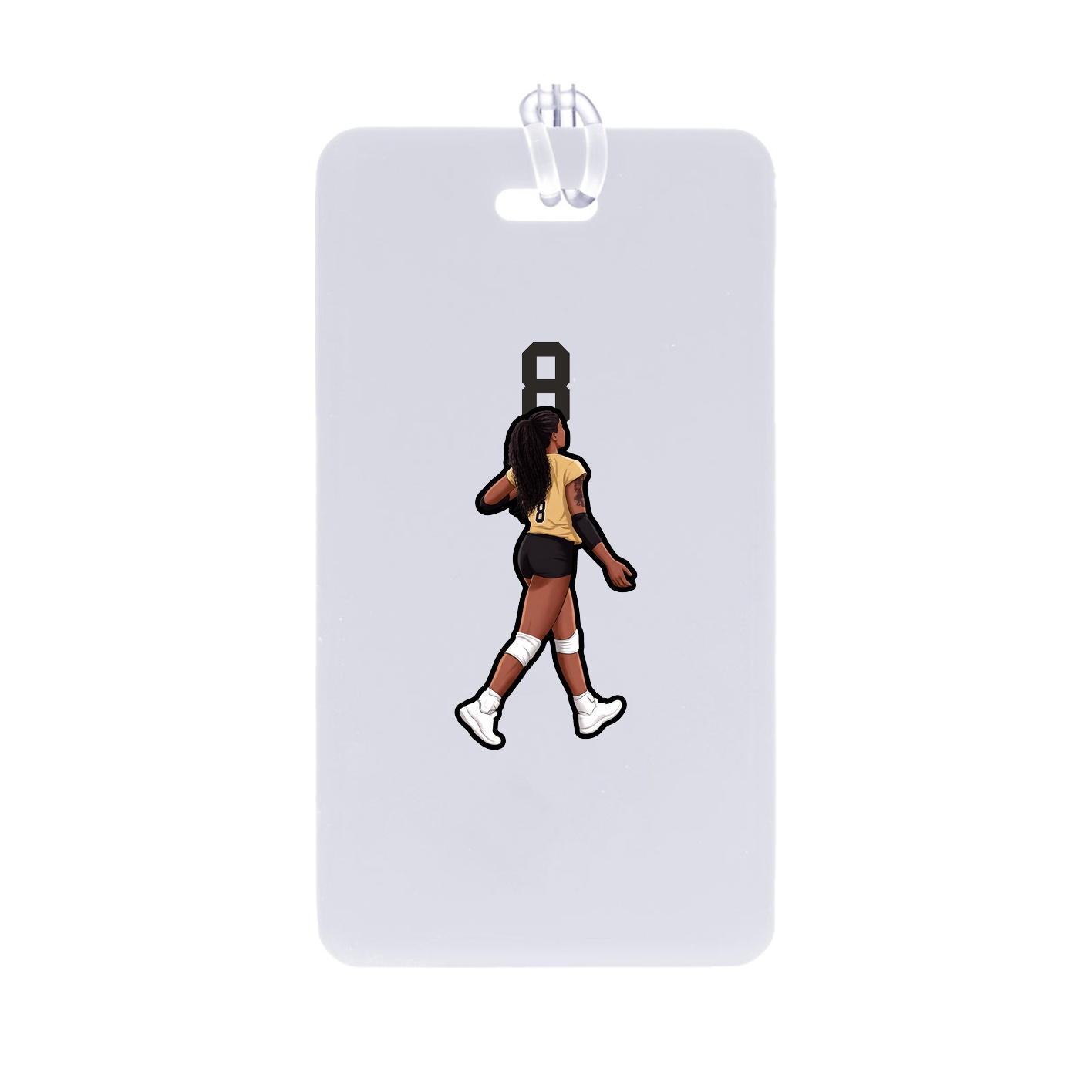 Bag Tag — Number Top in Classic